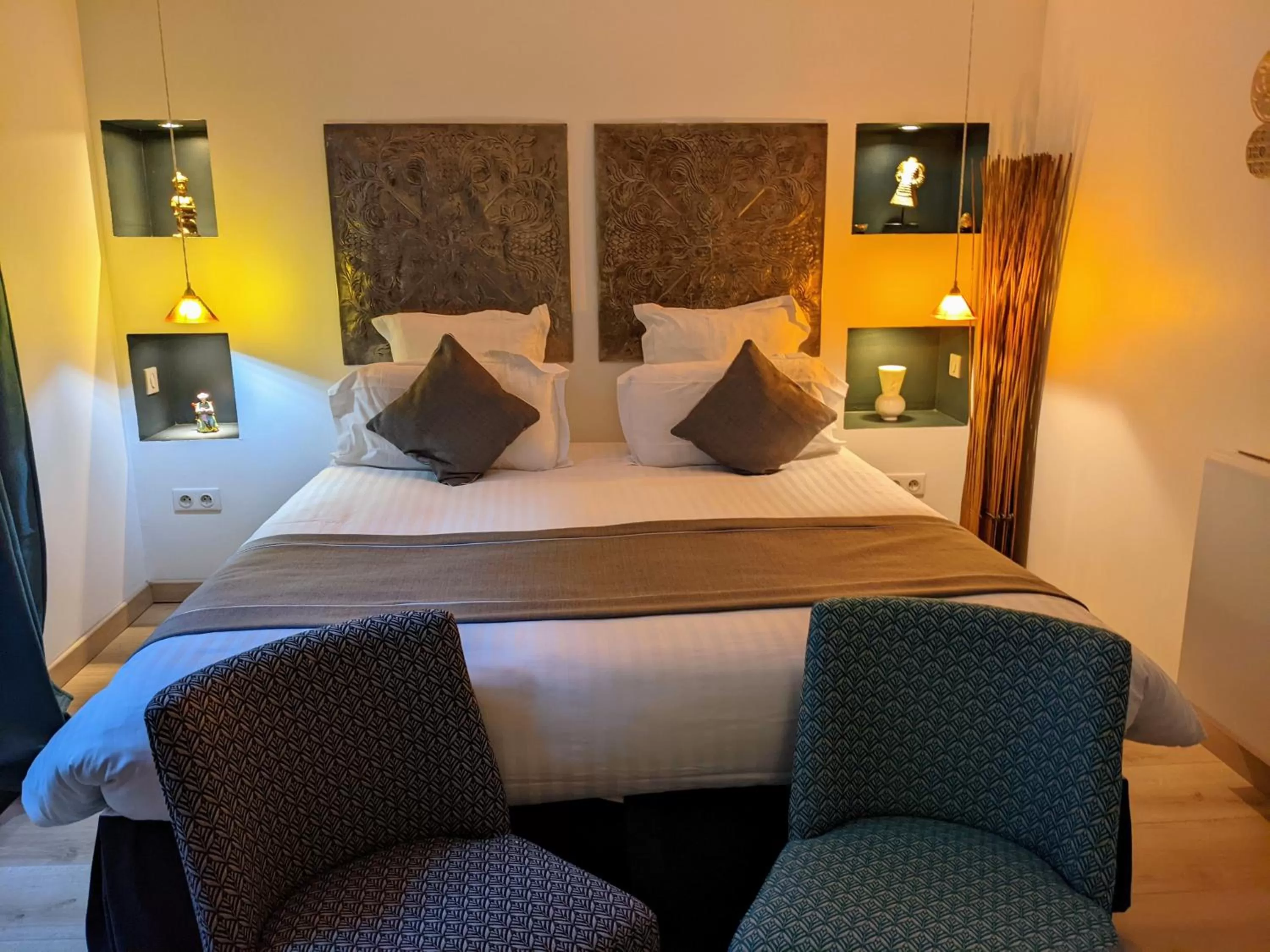 Bedroom, Bed in Chambres d'Hôtes La Filature