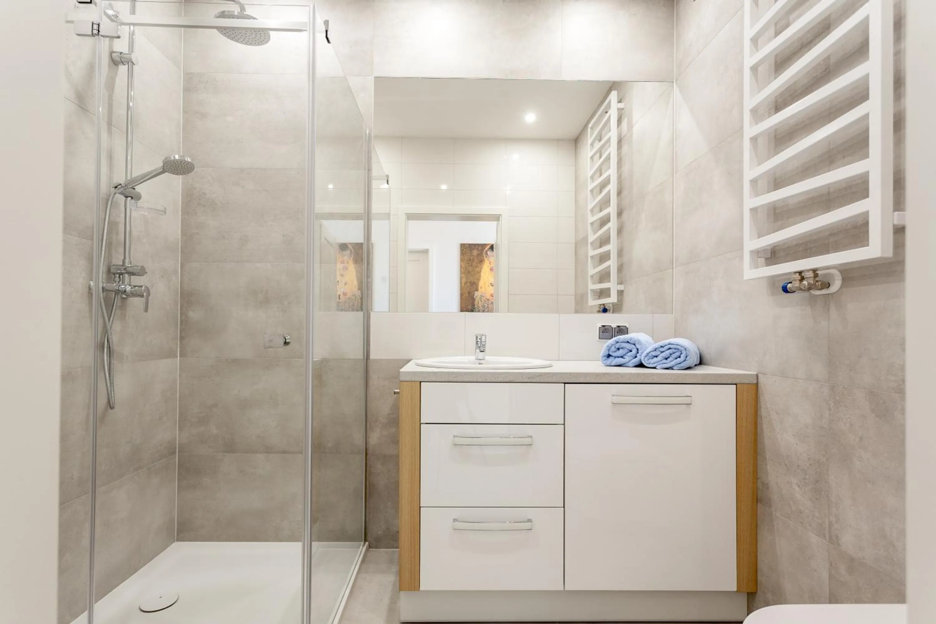 Bathroom in GRANO APARTMENTS Gdańsk Motława SPA & Wellness