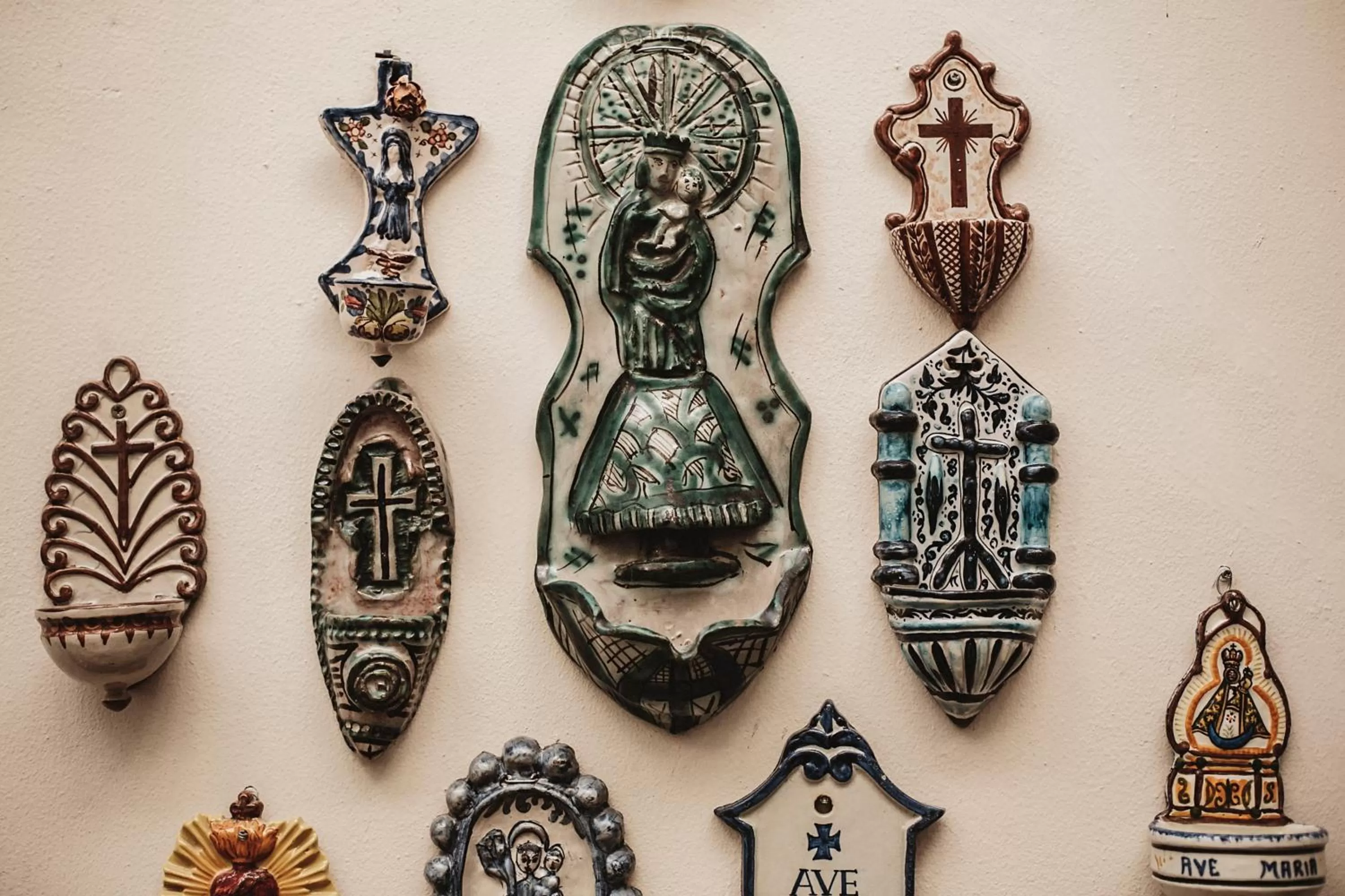 Decorative detail in Eco Hotel con encanto Masía la Mota B&B