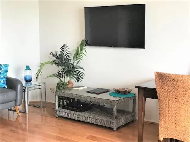 TV/Entertainment Center in Sunrise Luxury Apartments