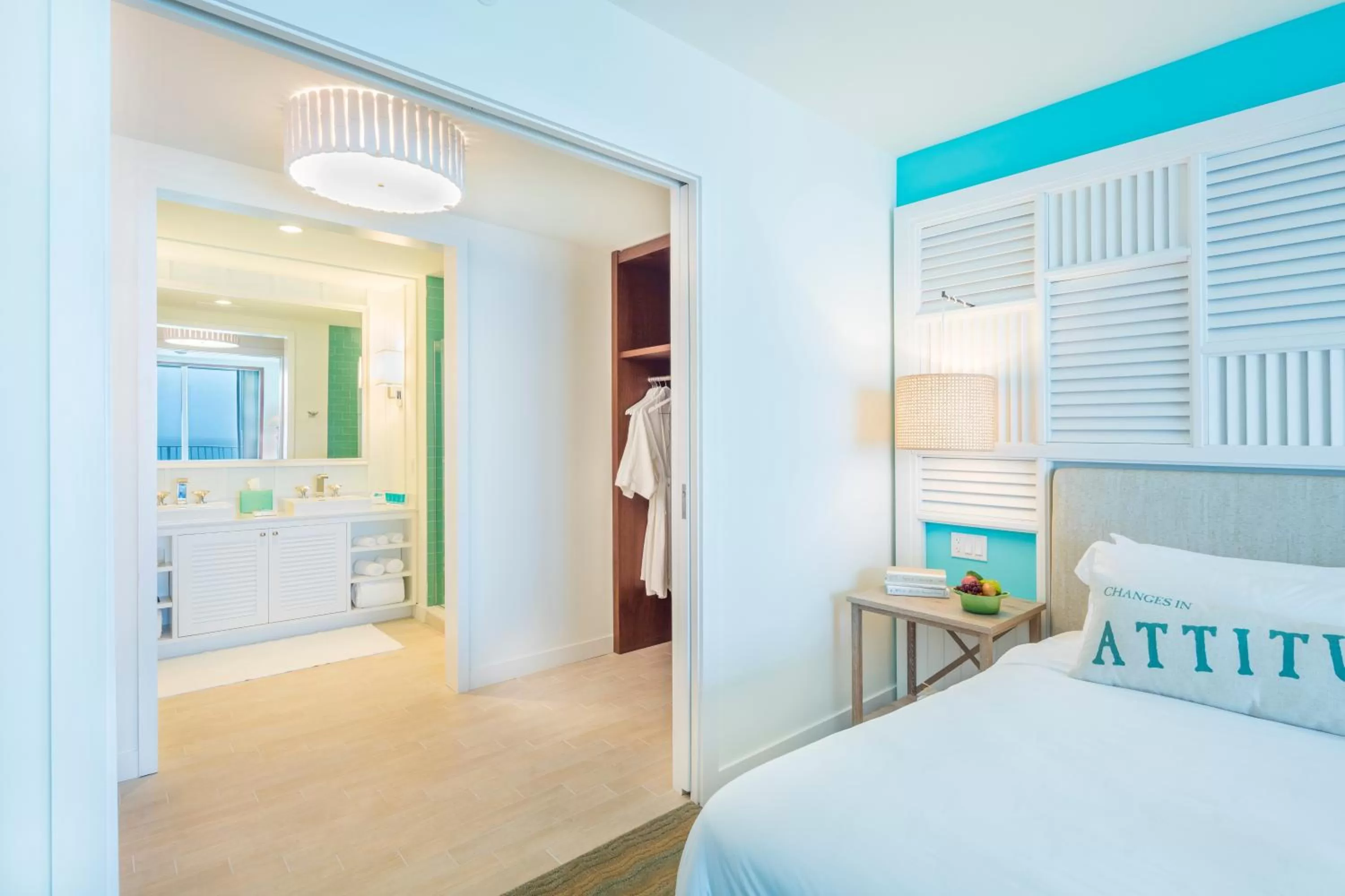 Bedroom, Bed in Margaritaville Hollywood Beach Resort