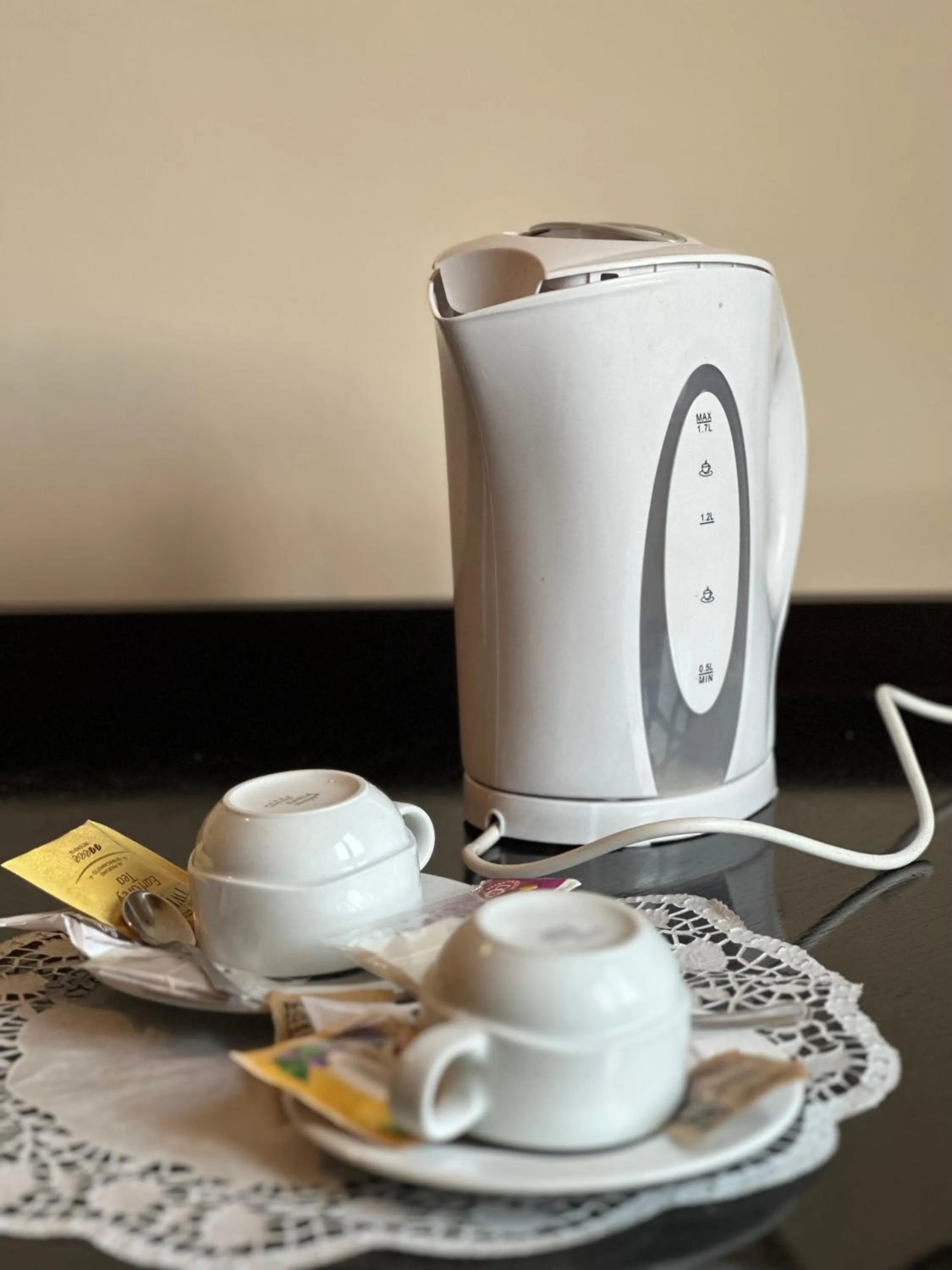 Coffee/tea facilities in Hotel Griselda