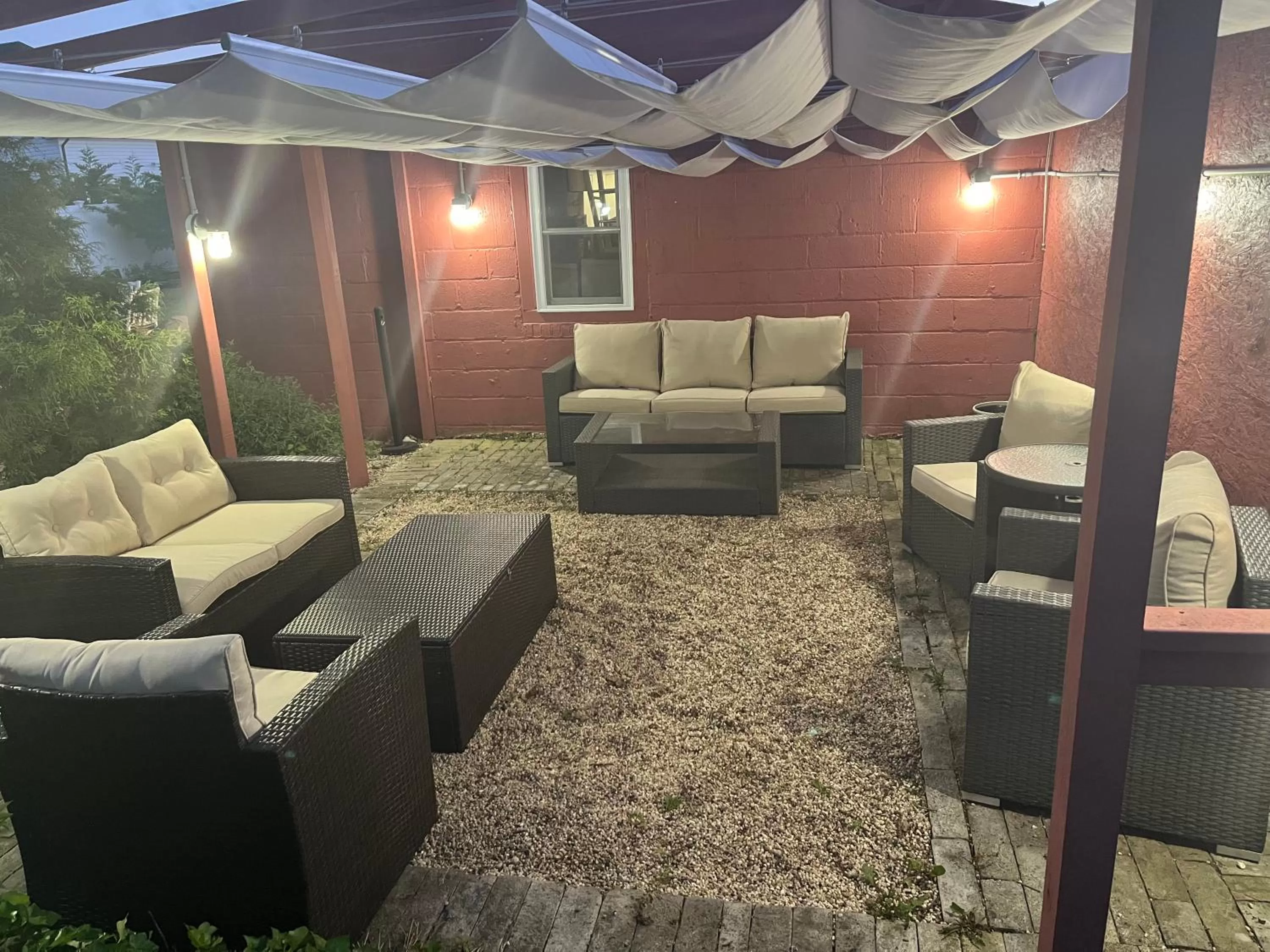 Garden view in Come As You Are Inn LLC