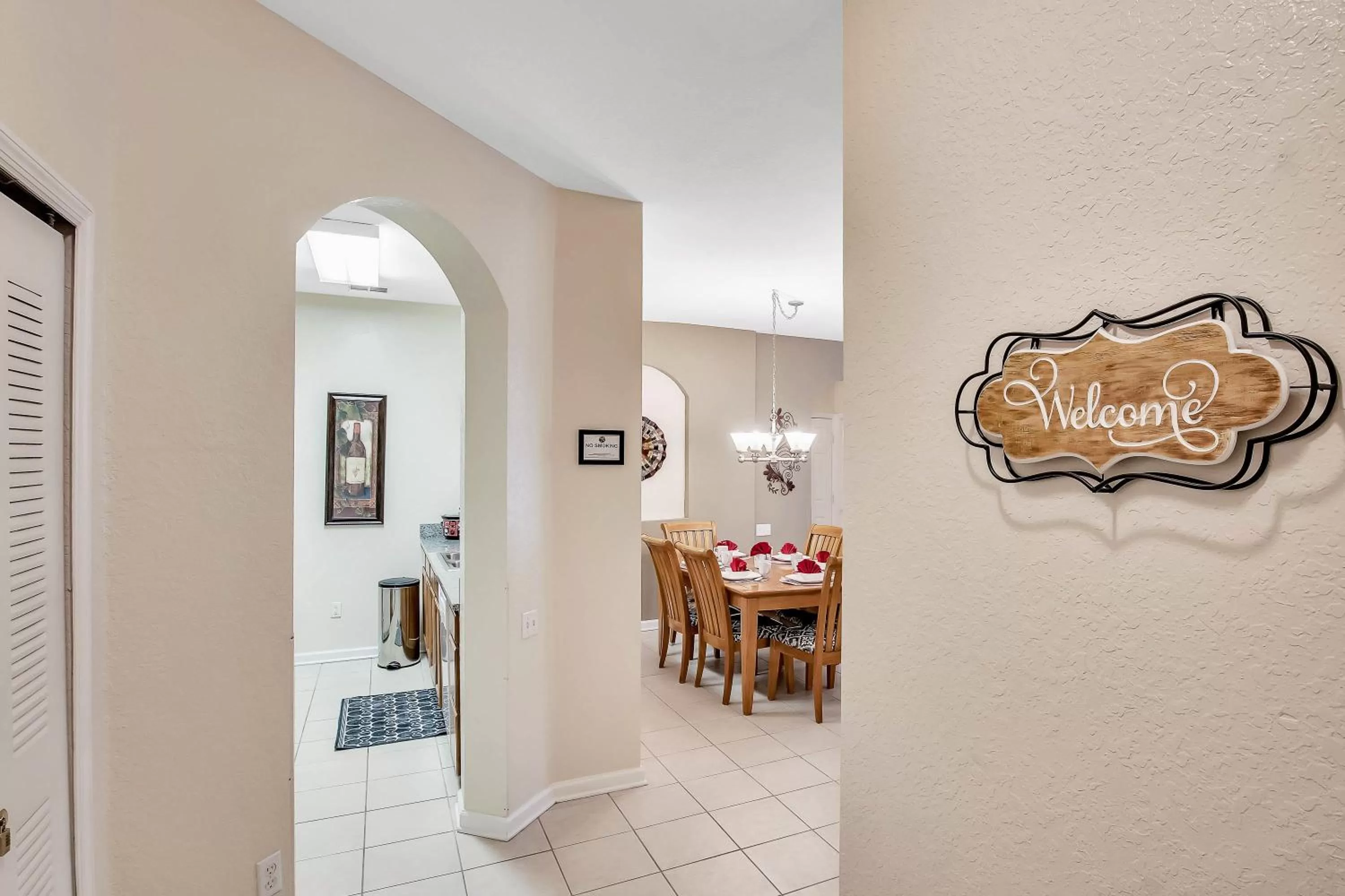 kitchen in Magical Adventure Condo w Waterpark near Disney No Resort Fees