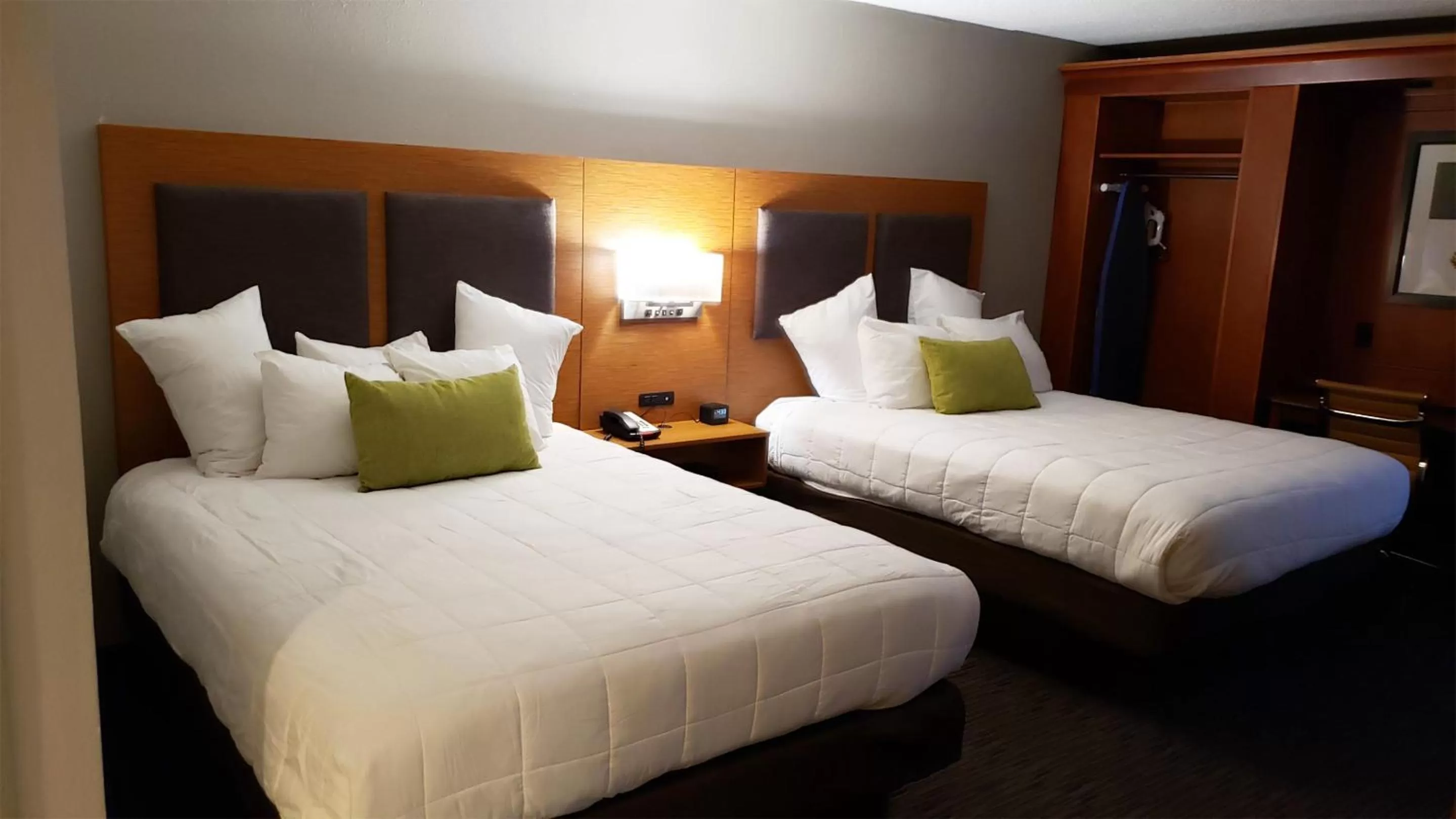 Bed in MainStay Suites Springfield IL