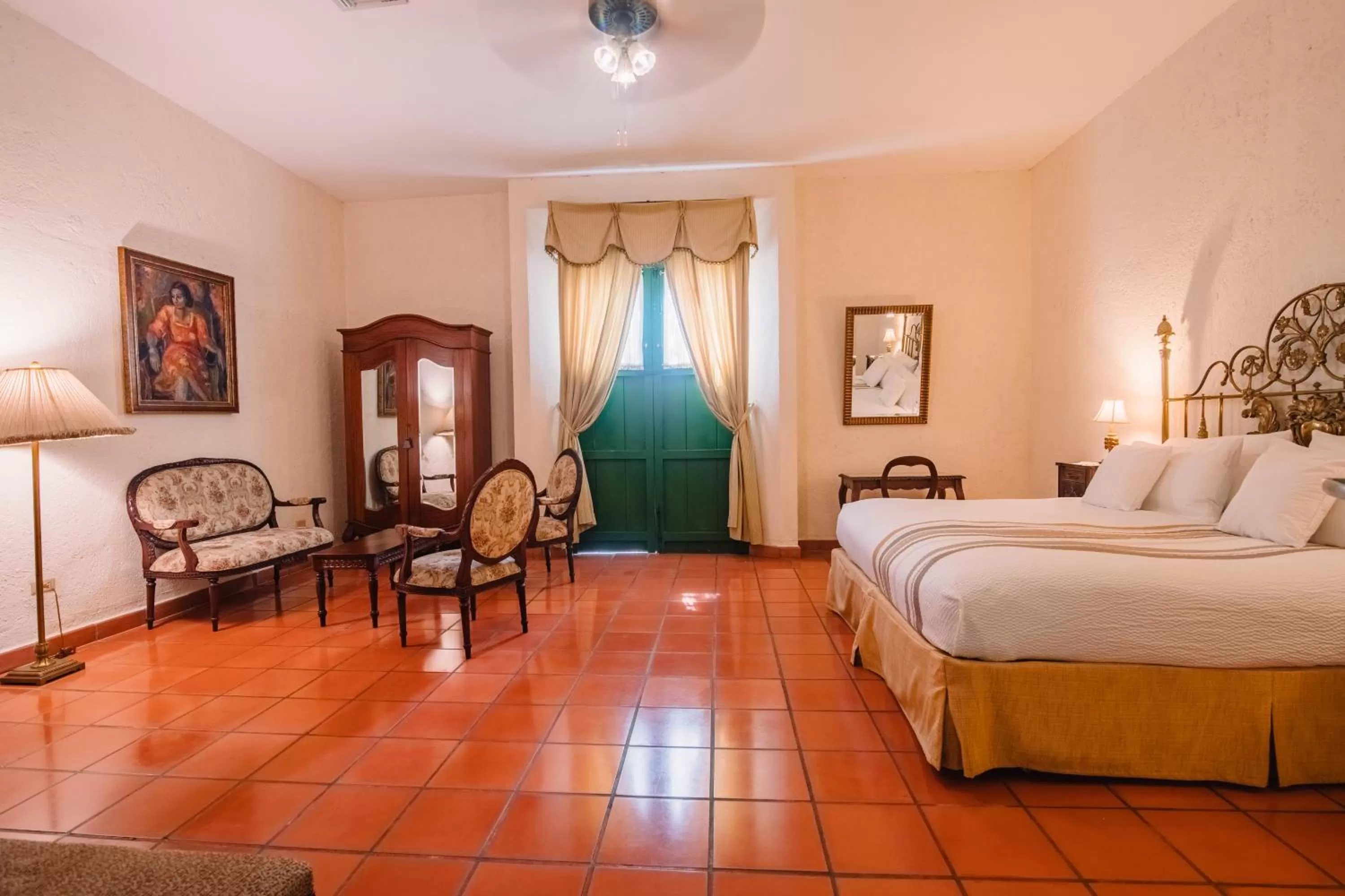 Photo of the whole room in Hotel El Convento Leon Nicaragua