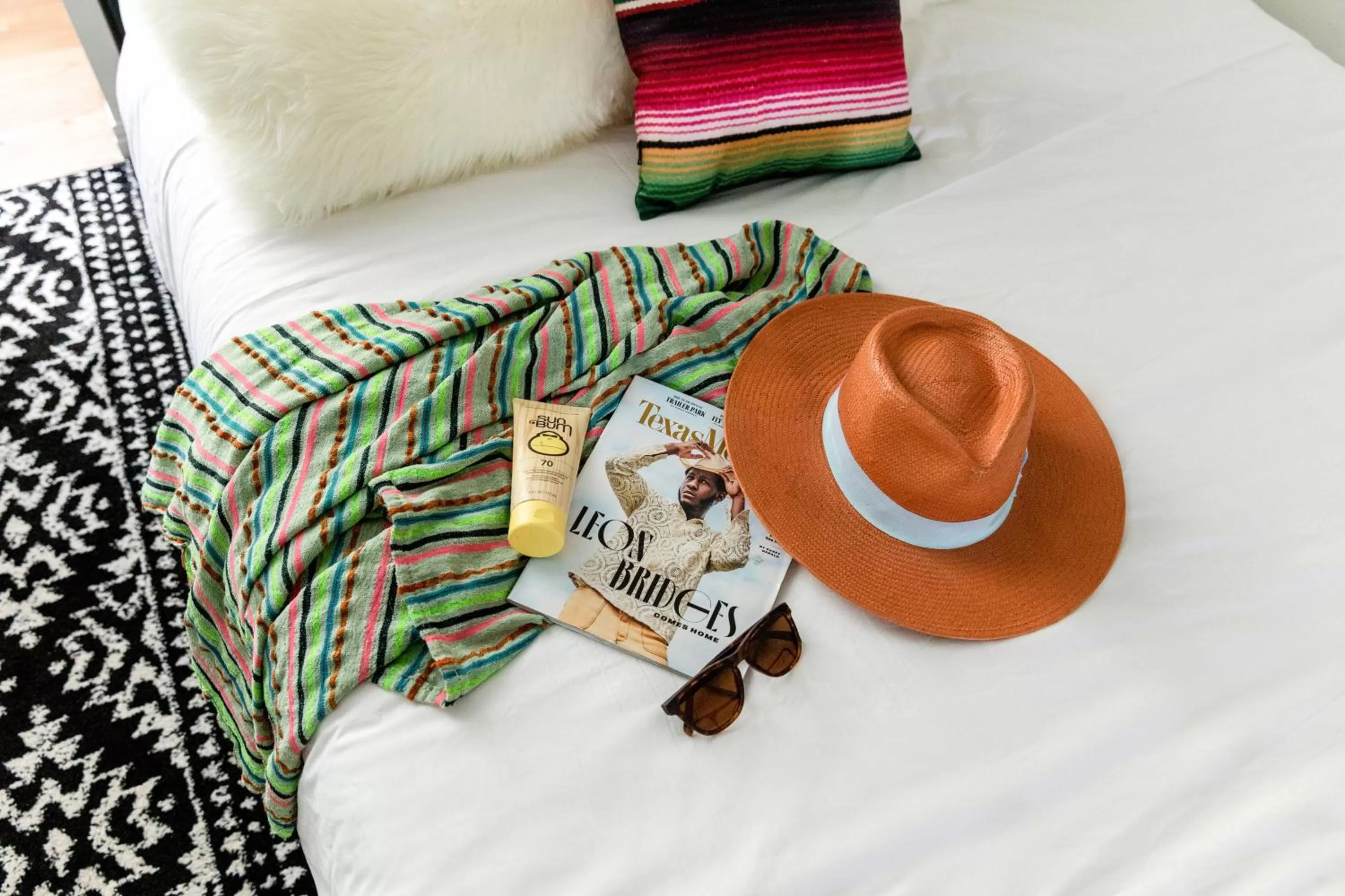 Bed in Wimberley Inn & bar