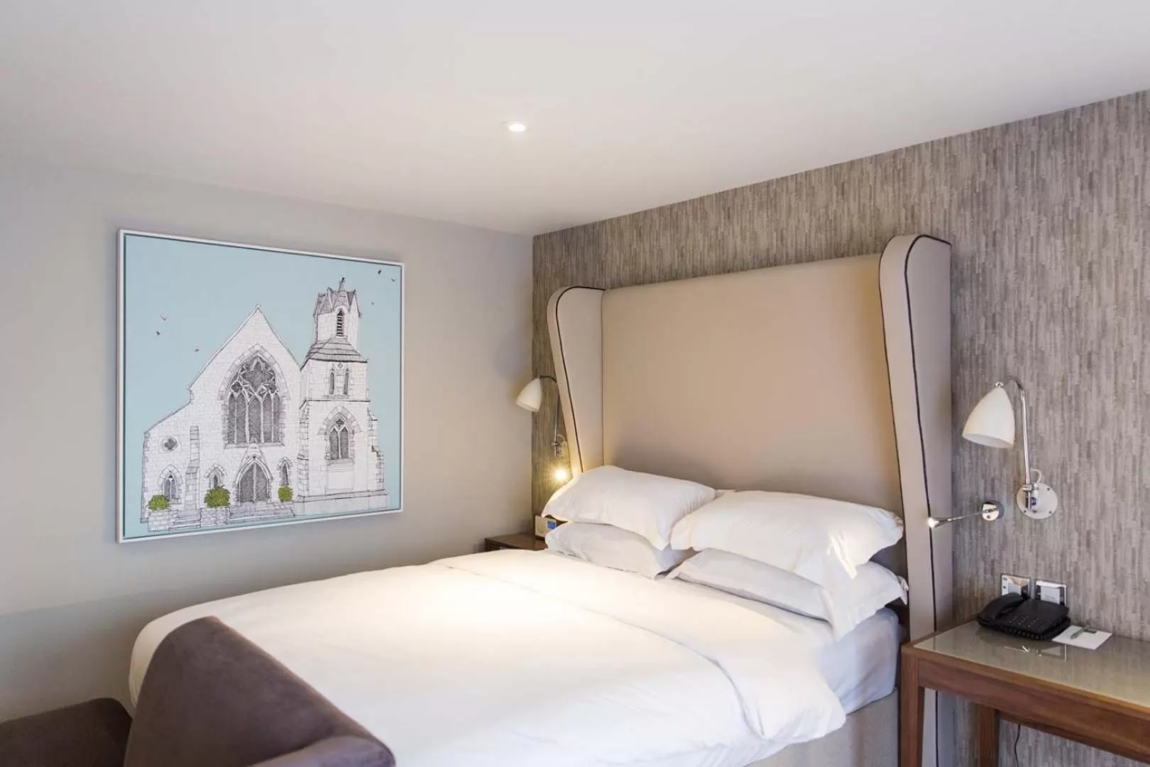 Bedroom, Bed in Cottons Hotel and Spa