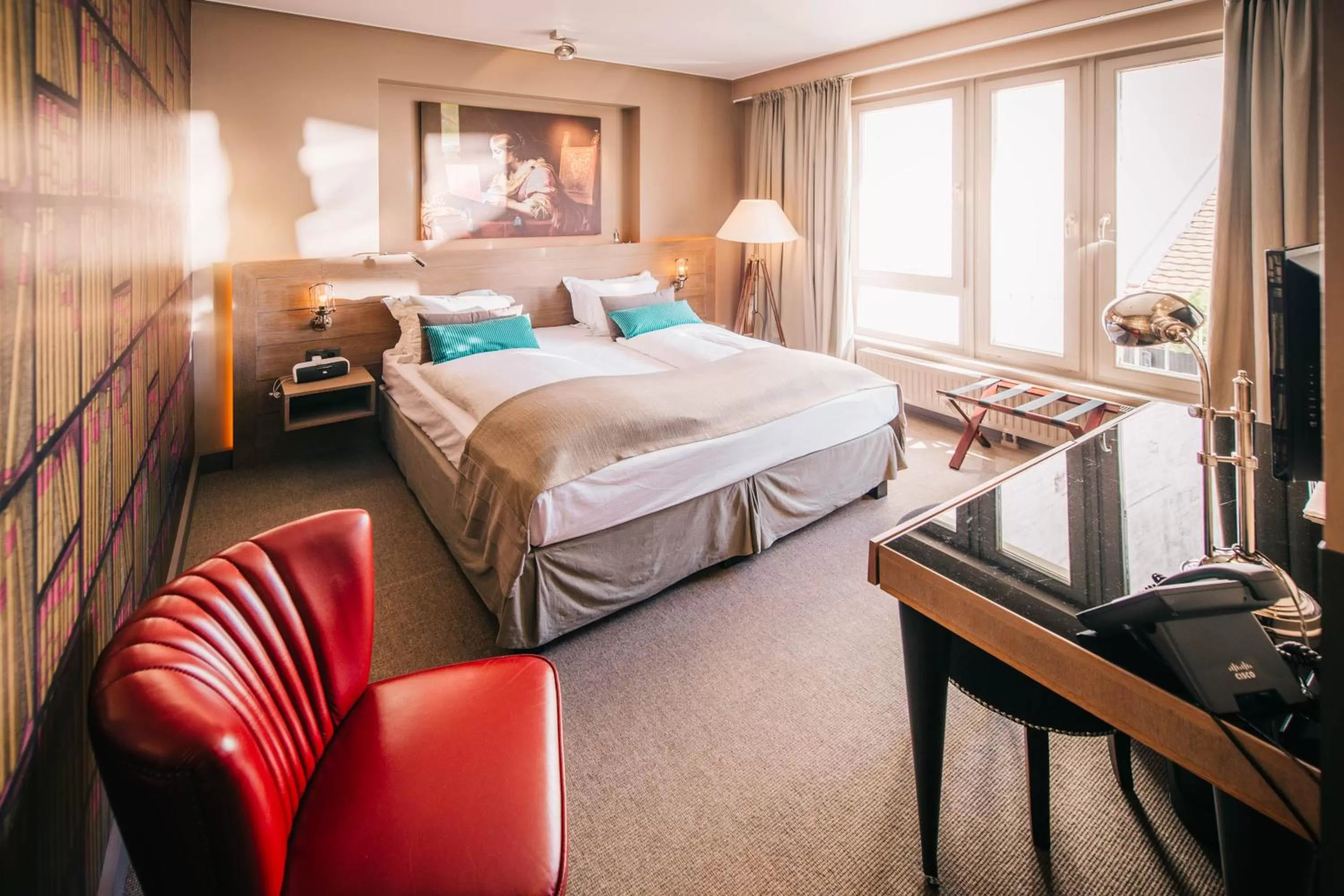 Bed in BALTAZÁR Boutique Hotel