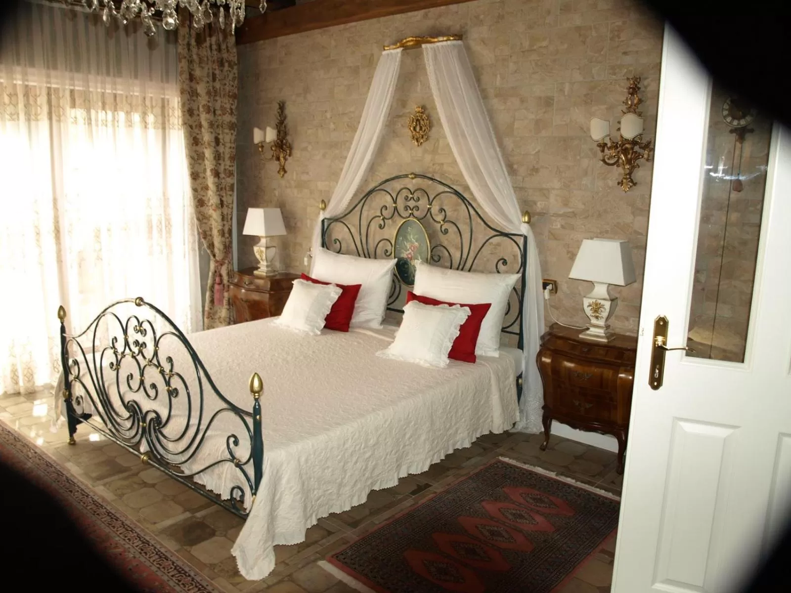 Bed in Villa-Angelina