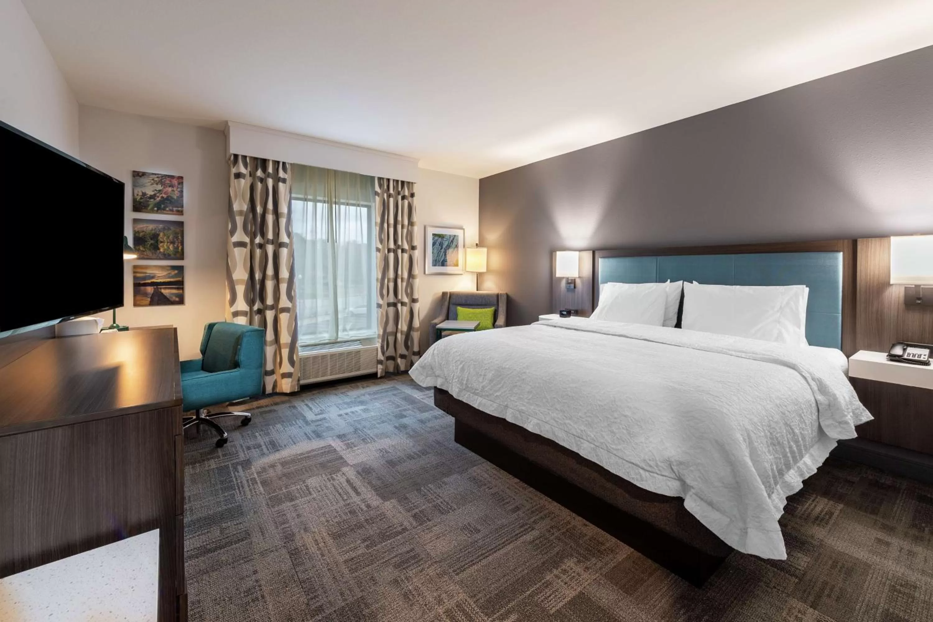 Bedroom, Bed in Hampton Inn & Suites Snellville Atlanta Ne
