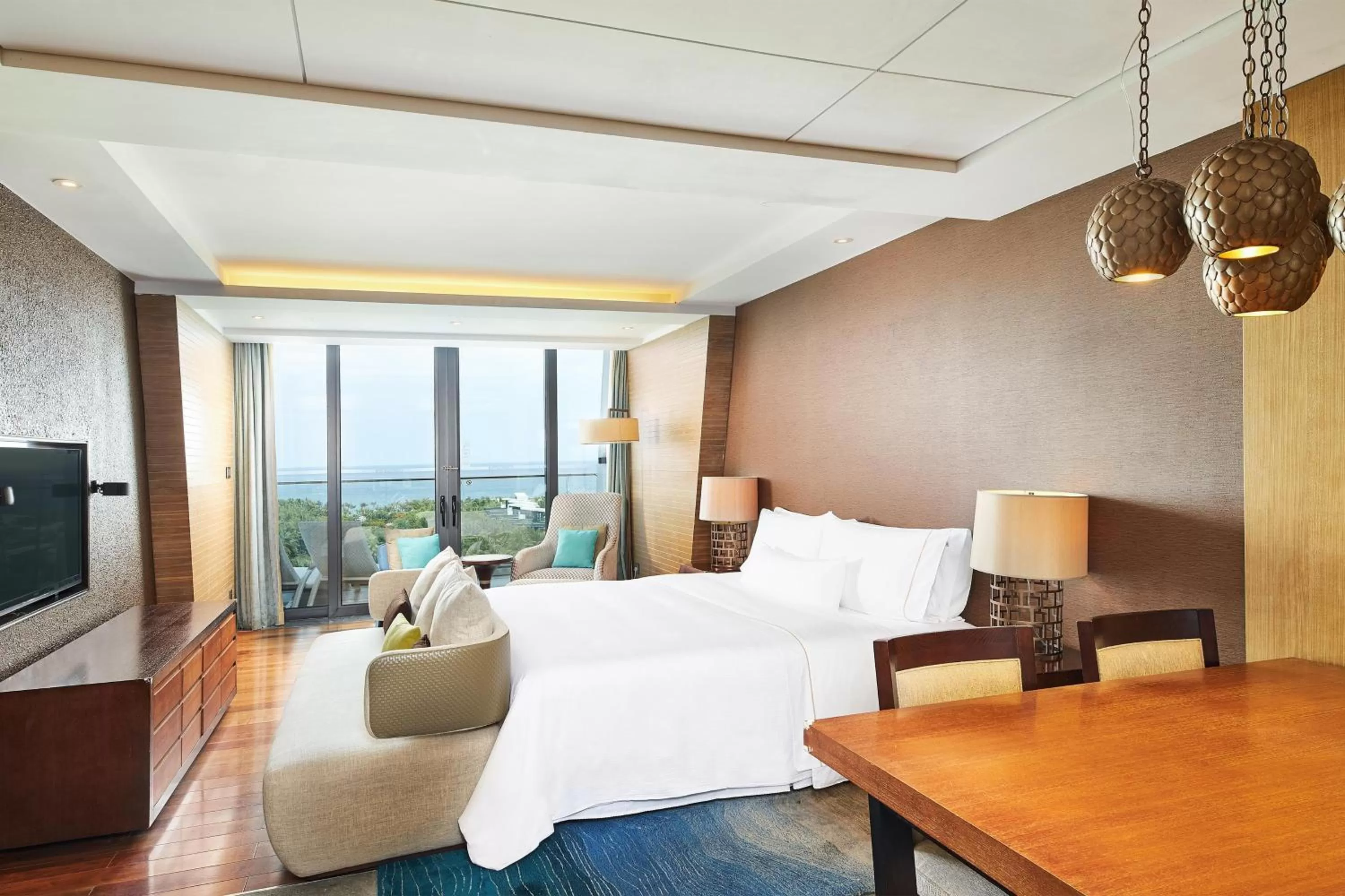 Bedroom in The Westin Sanya Haitang Bay Resort