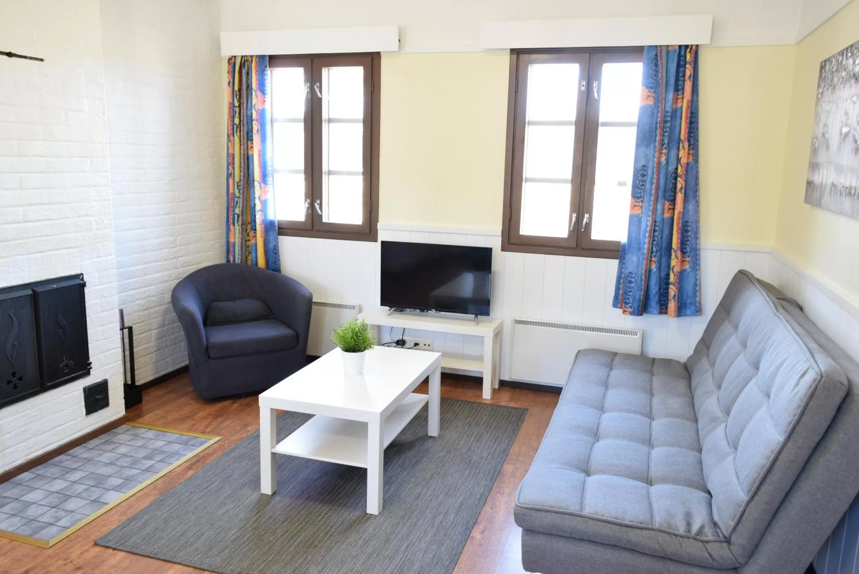 Living room, Seating Area in Visulahti Cottages