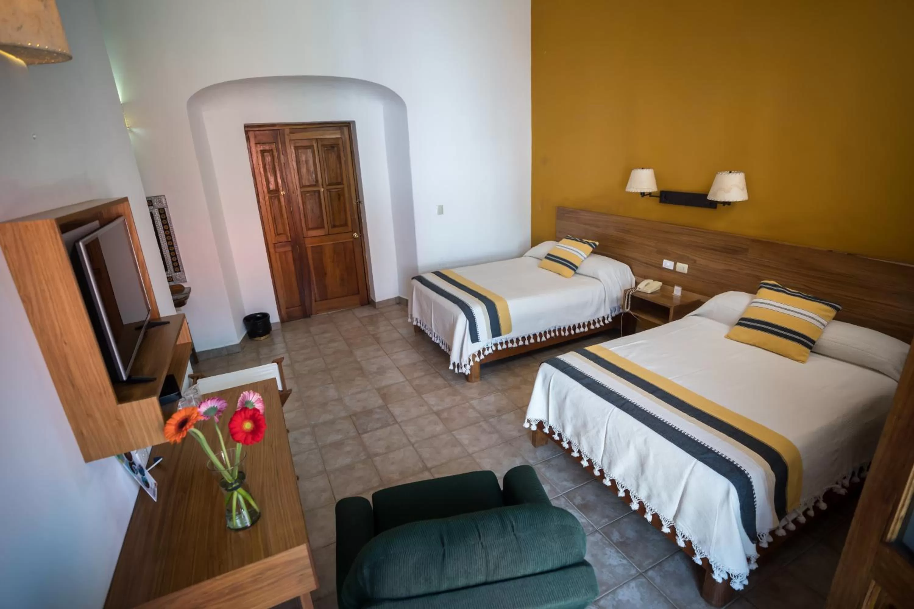 Bedroom, Bed in Parador San Agustin