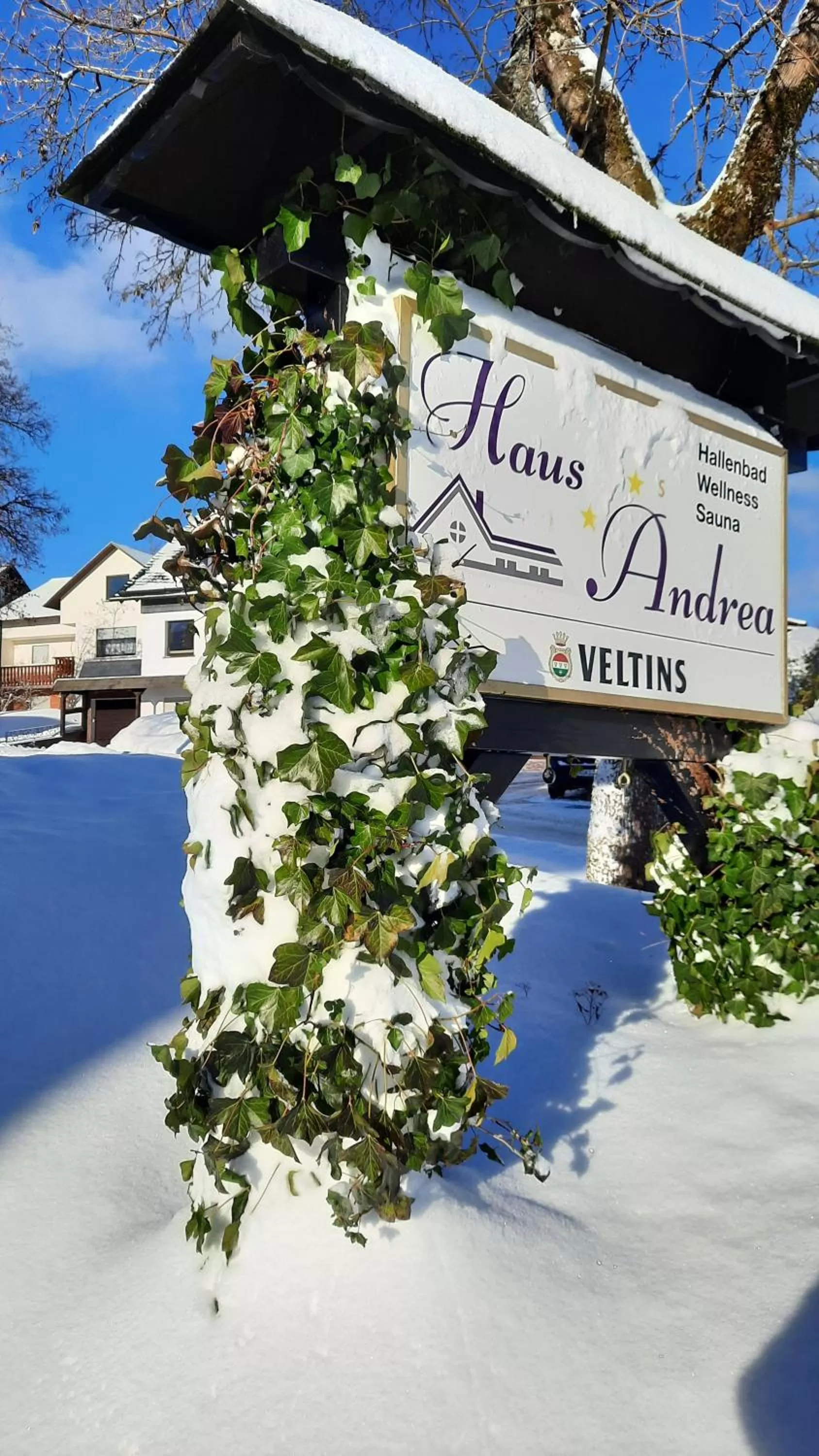 Property building in Hotel Haus Andrea