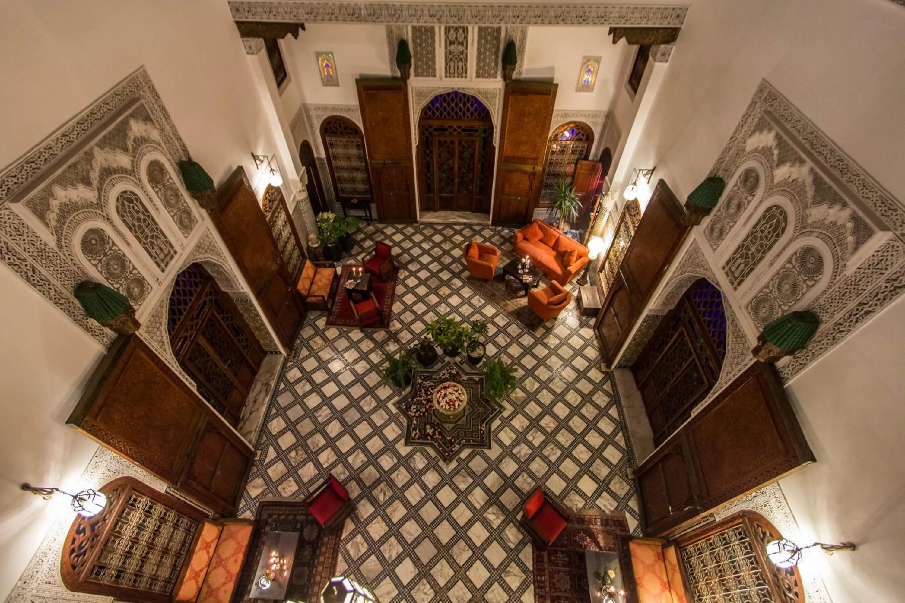 Patio in Riad - Dar Al Andalous