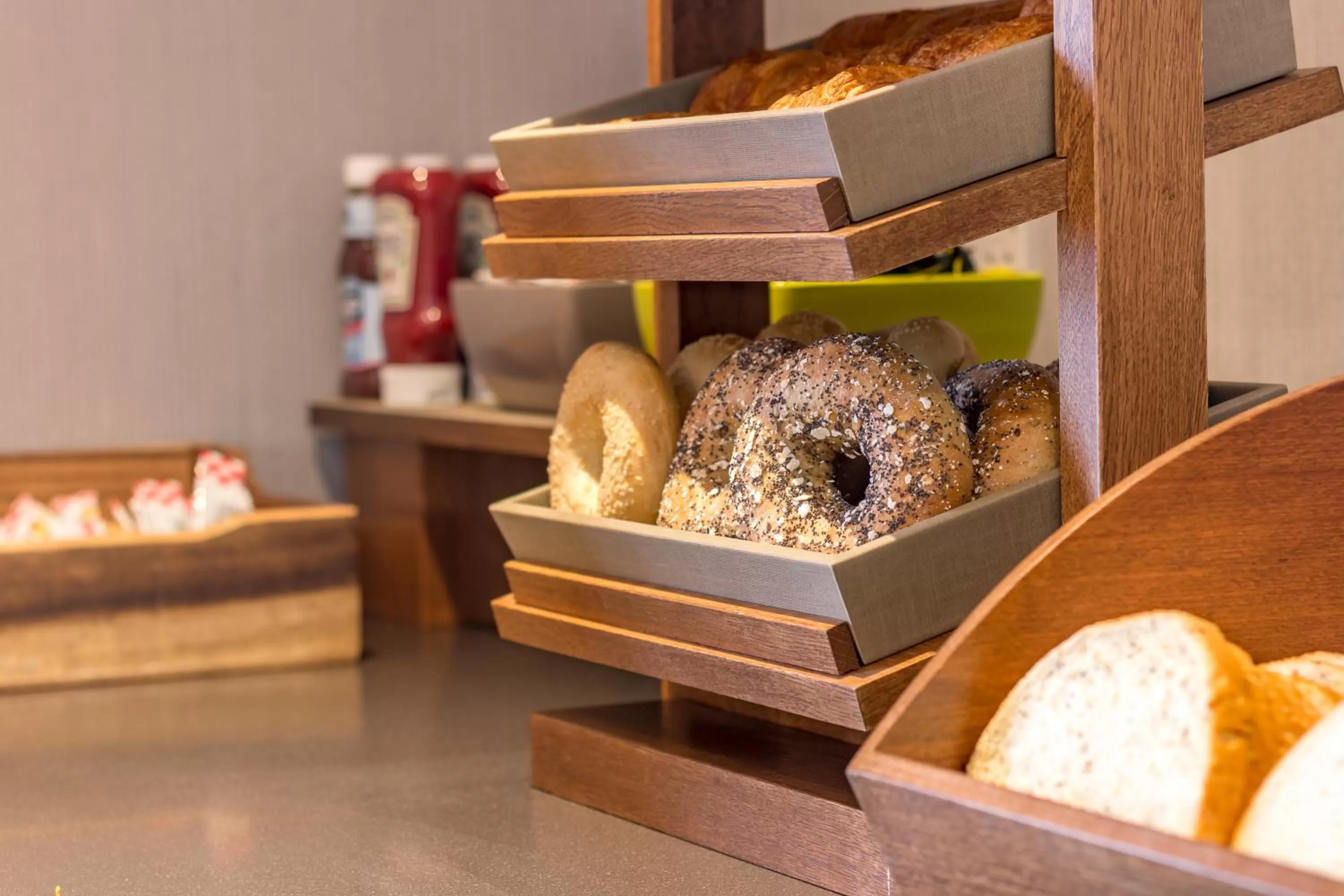 Continental breakfast in Thistle Express London Luton