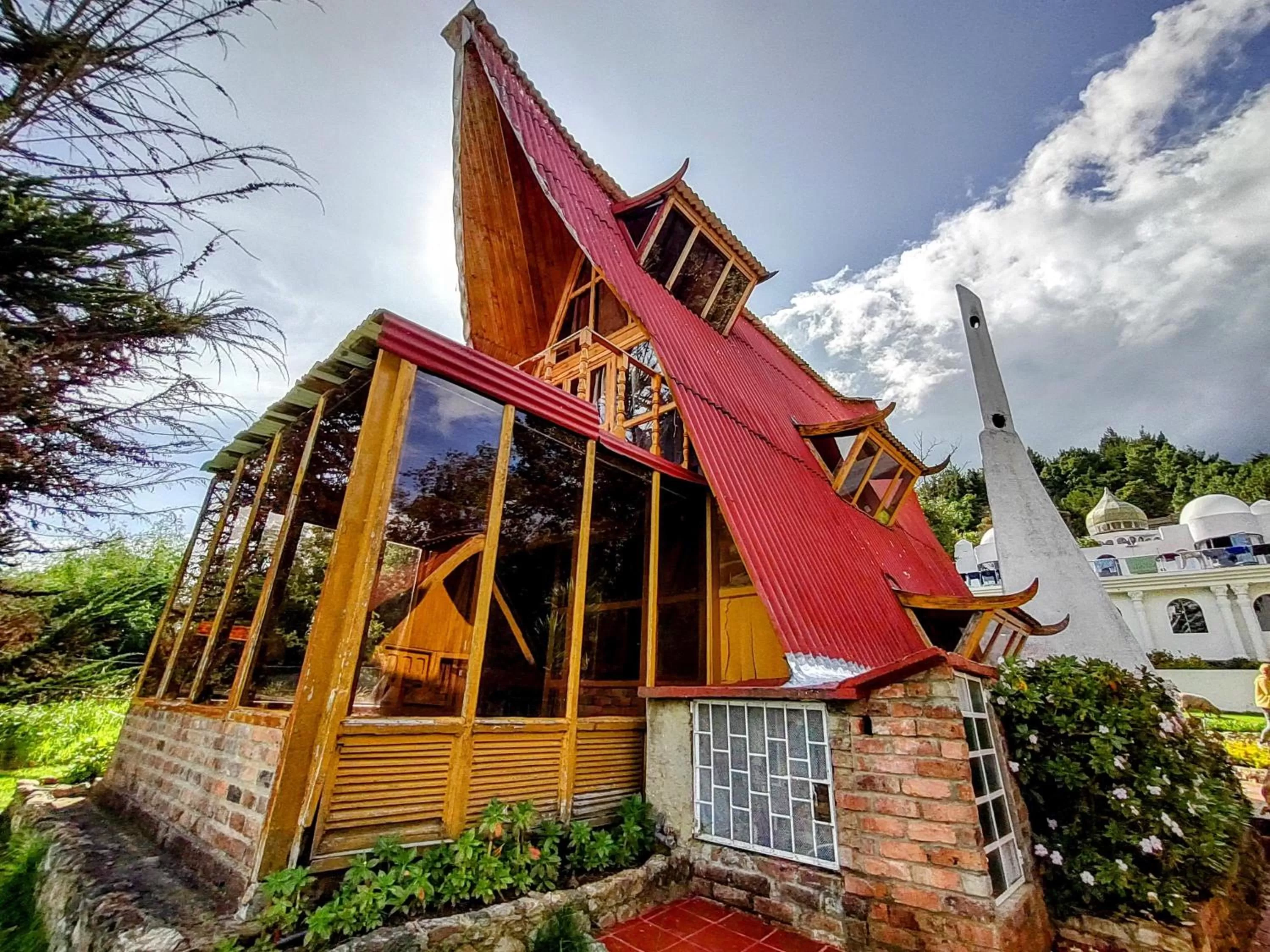 Property Building in Refugio Génesis habitaciones Lago de Tota