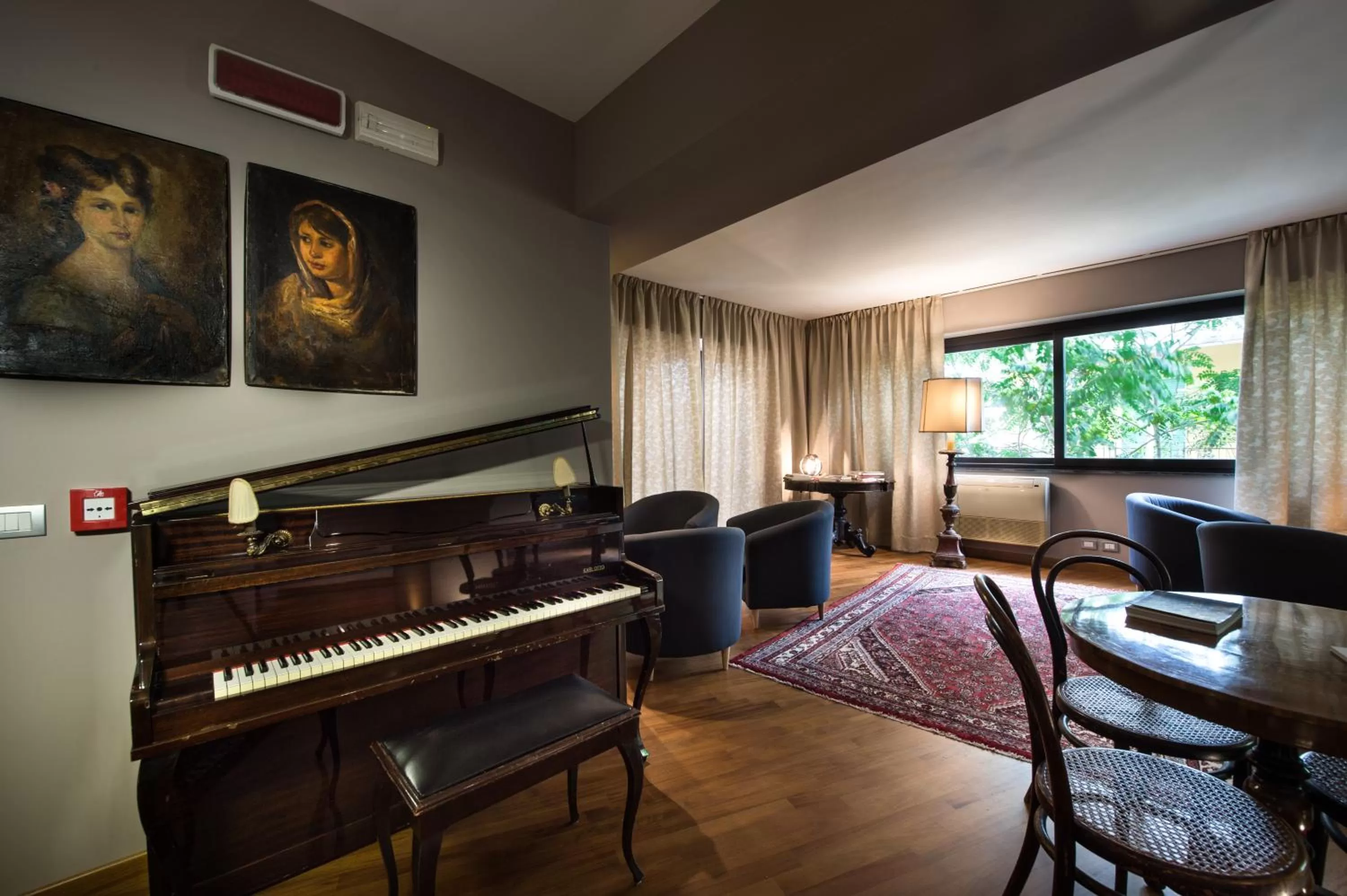 Communal lounge/ TV room in Residence Acqua del Conte