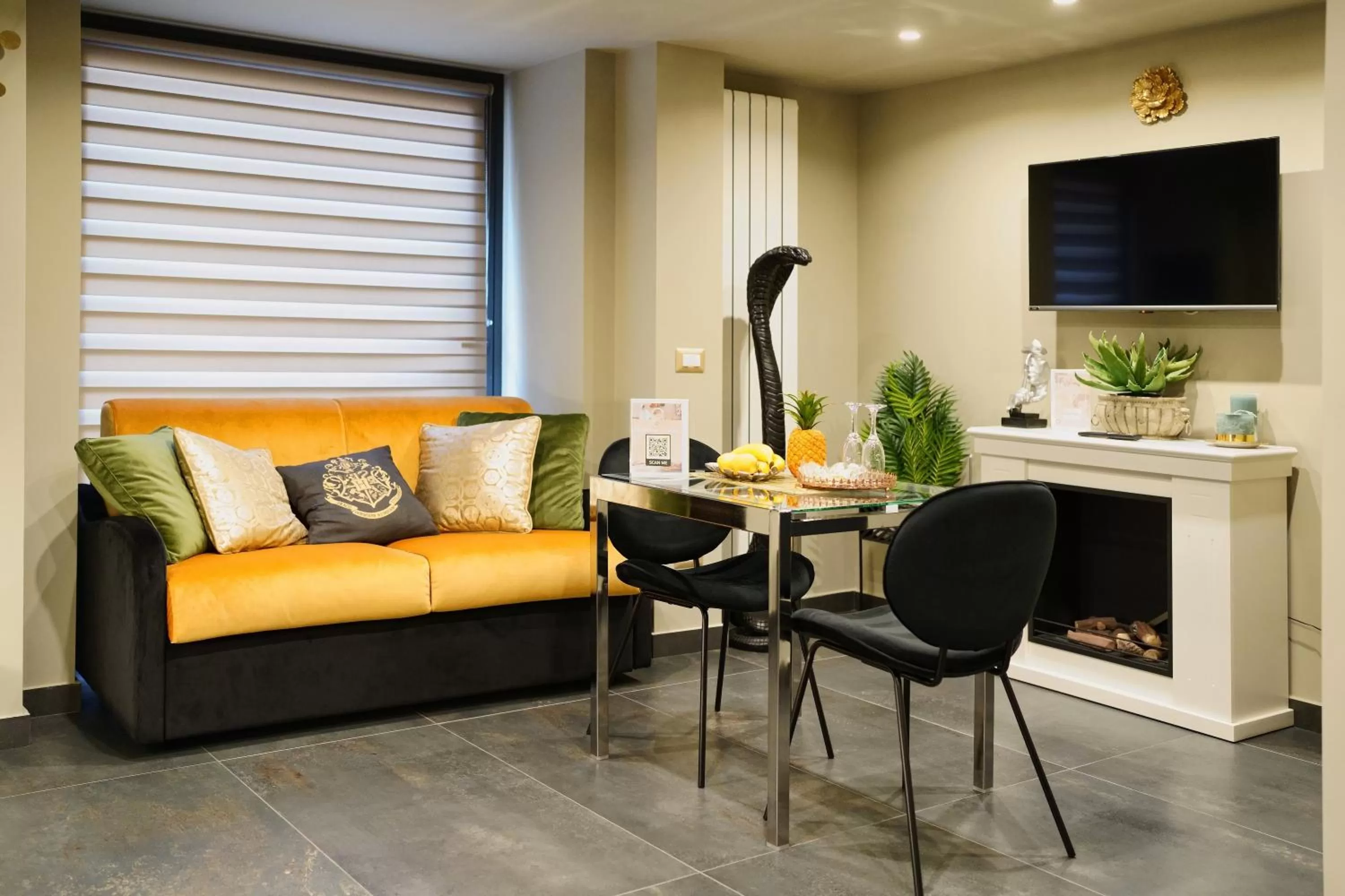 Seating Area in Home dentro il teatro