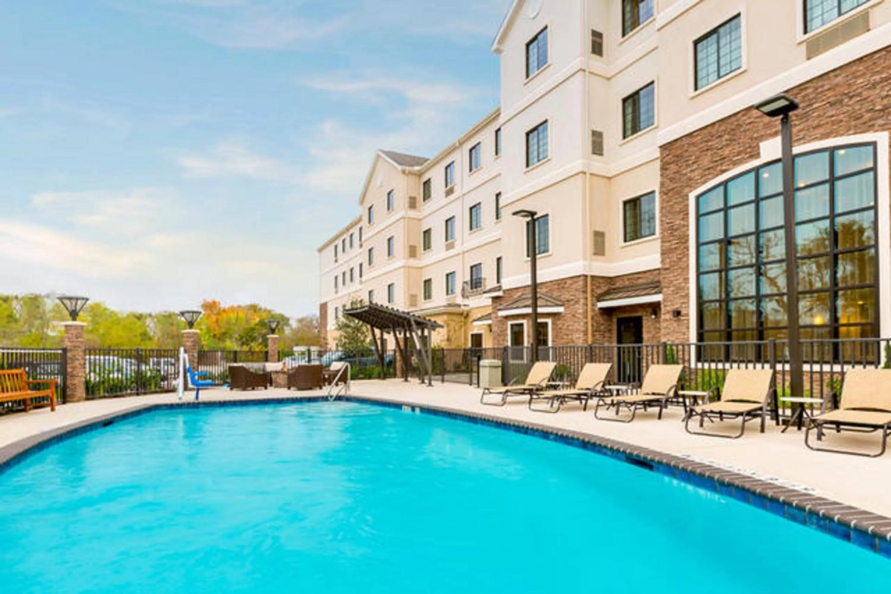 Swimming pool in Staybridge Suites College Station by IHG