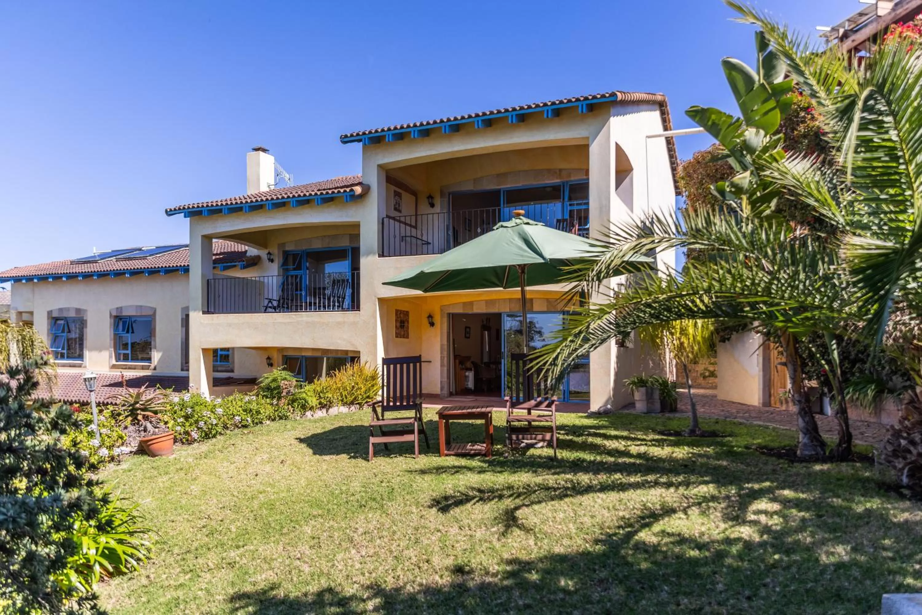 Garden, Property Building in Gästehaus Pinkepank
