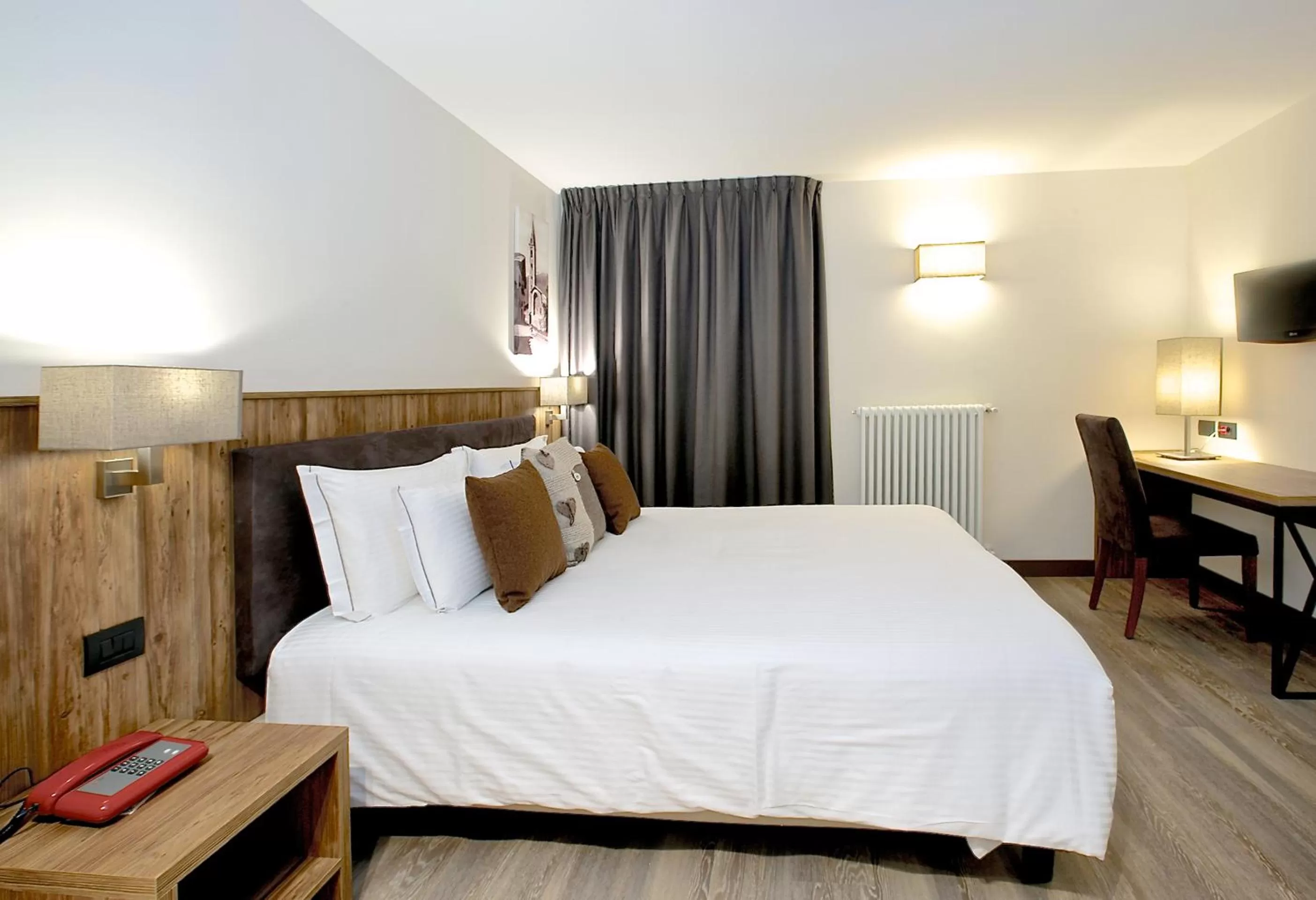 Bed in Olimpia Hotel