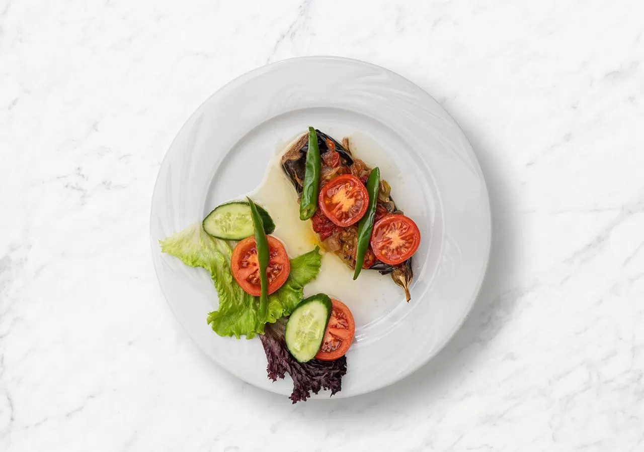 Food close-up in Alzer Hotel Special Class