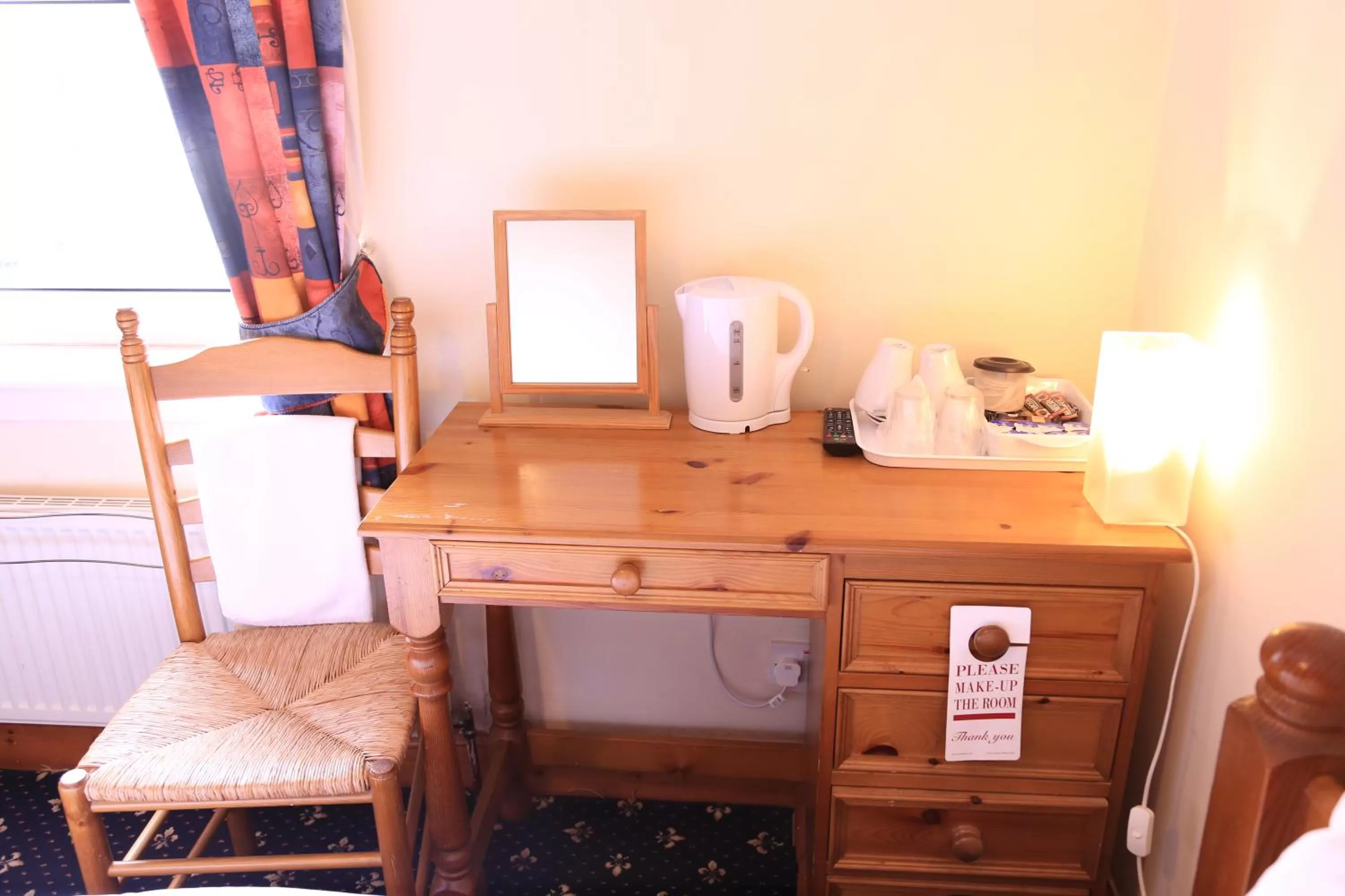 Decorative detail in Twin Lions Hotel