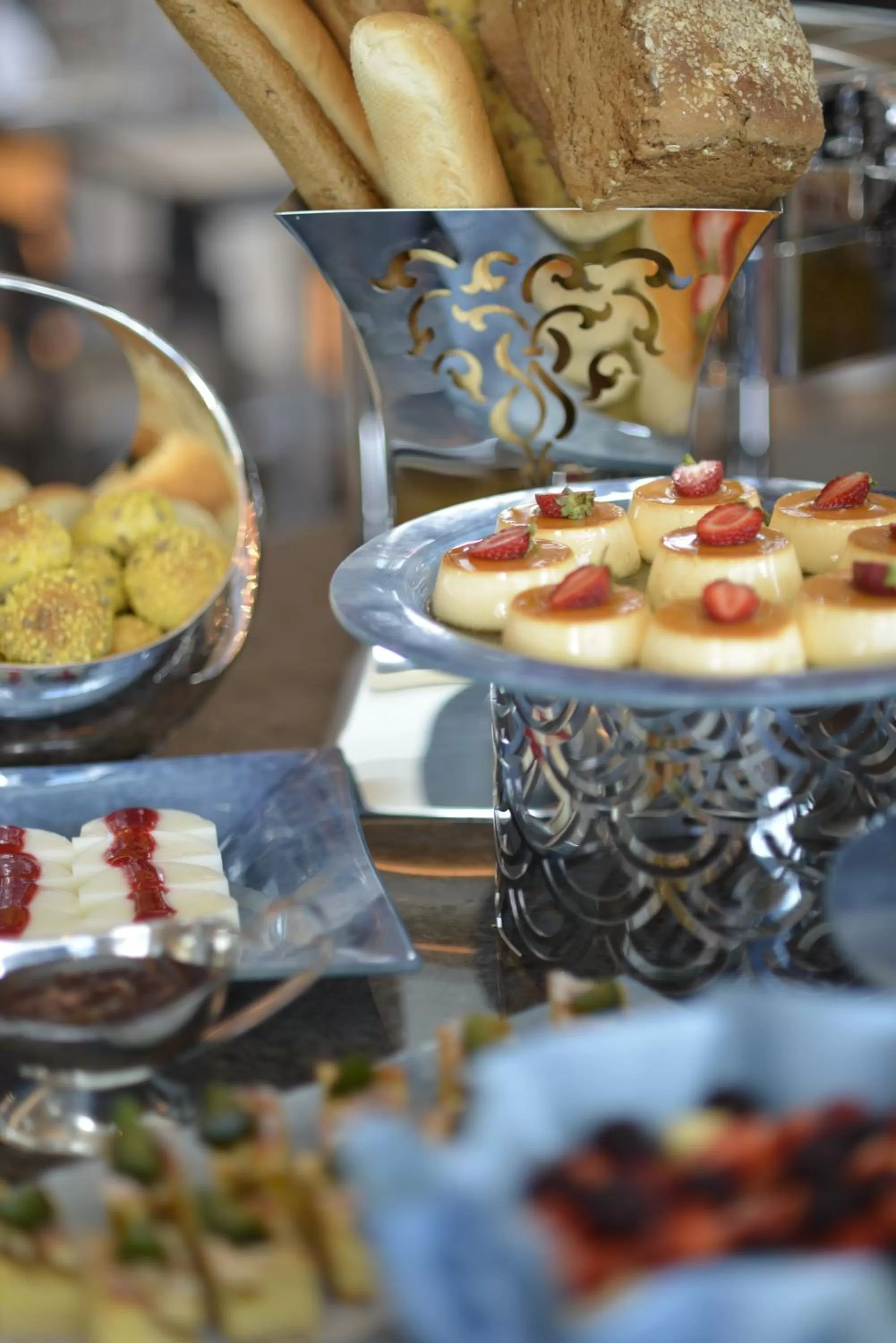 Food close-up in Wyndham Grand Istanbul Europe