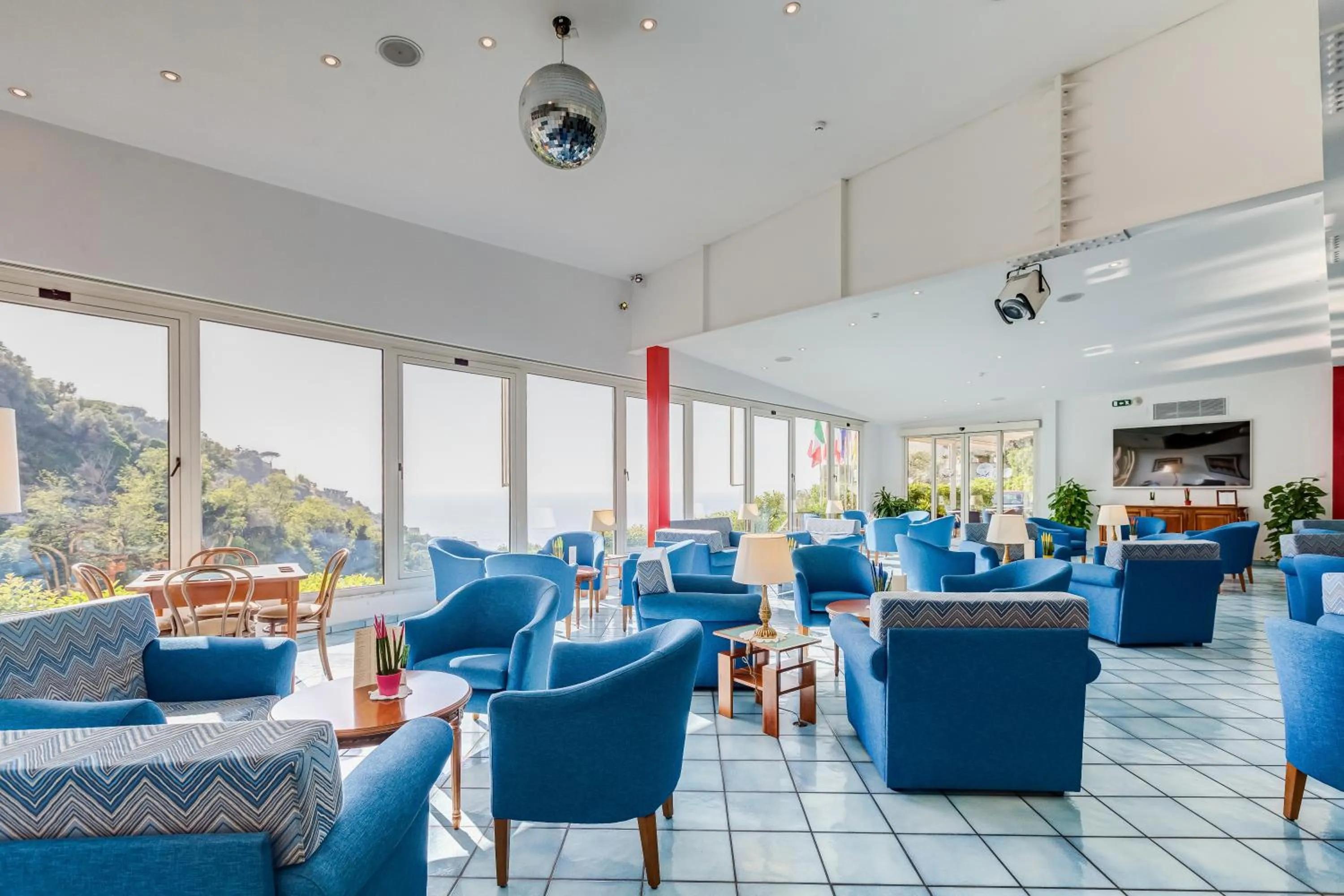 Seating area in Best Western Hotel La Solara