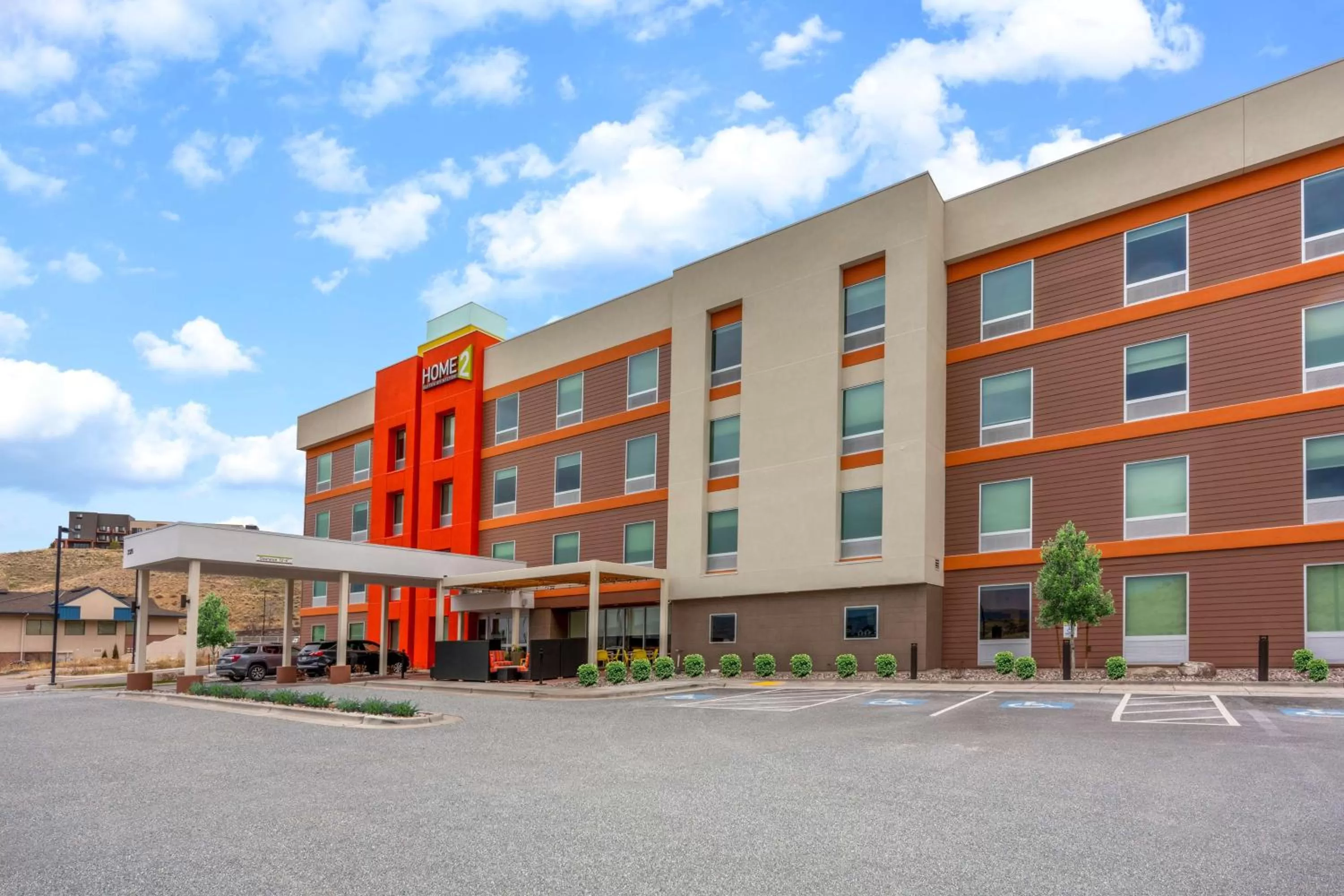 Property building in Home2 Suites By Hilton Pocatello, Id