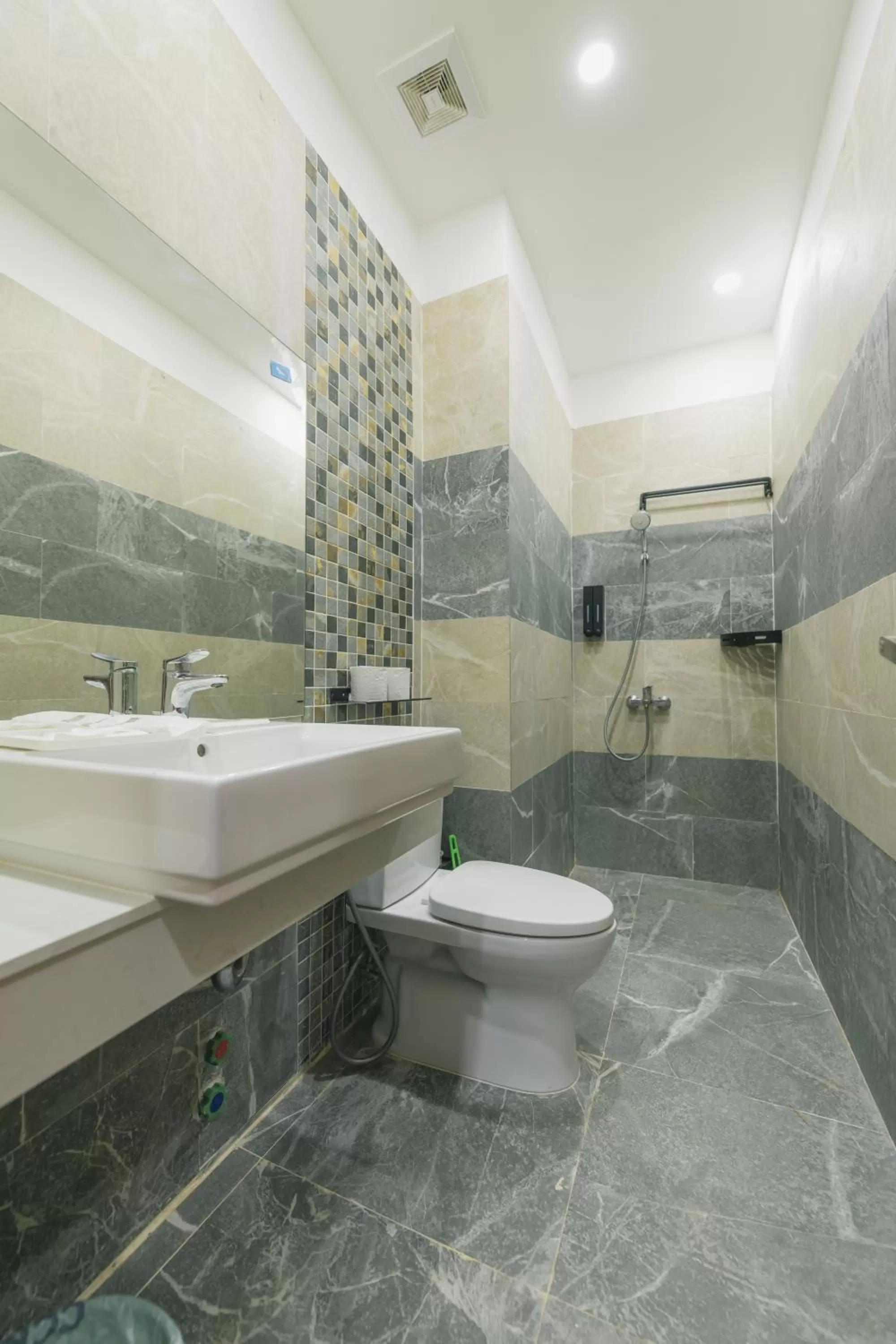 Shower in Residence 110 (Hotel and Apartments)