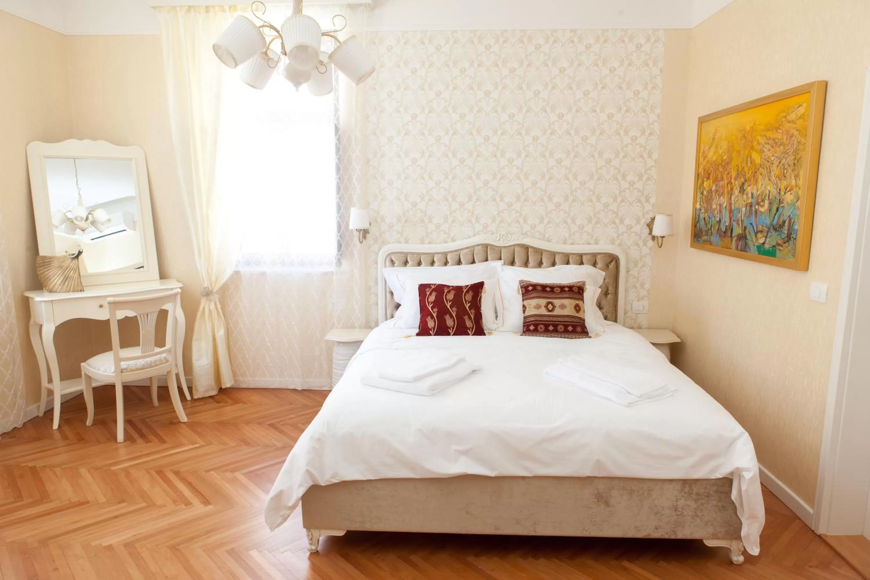 Bed, Room Photo in Benecanka Casa Veneziana Piran