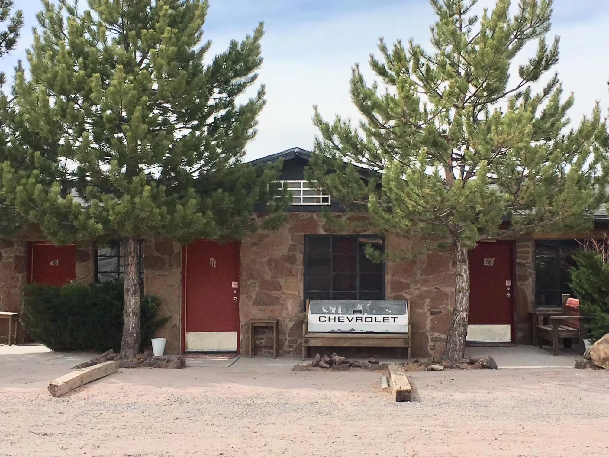 Facade/entrance in The Canyon Motel & RV Park