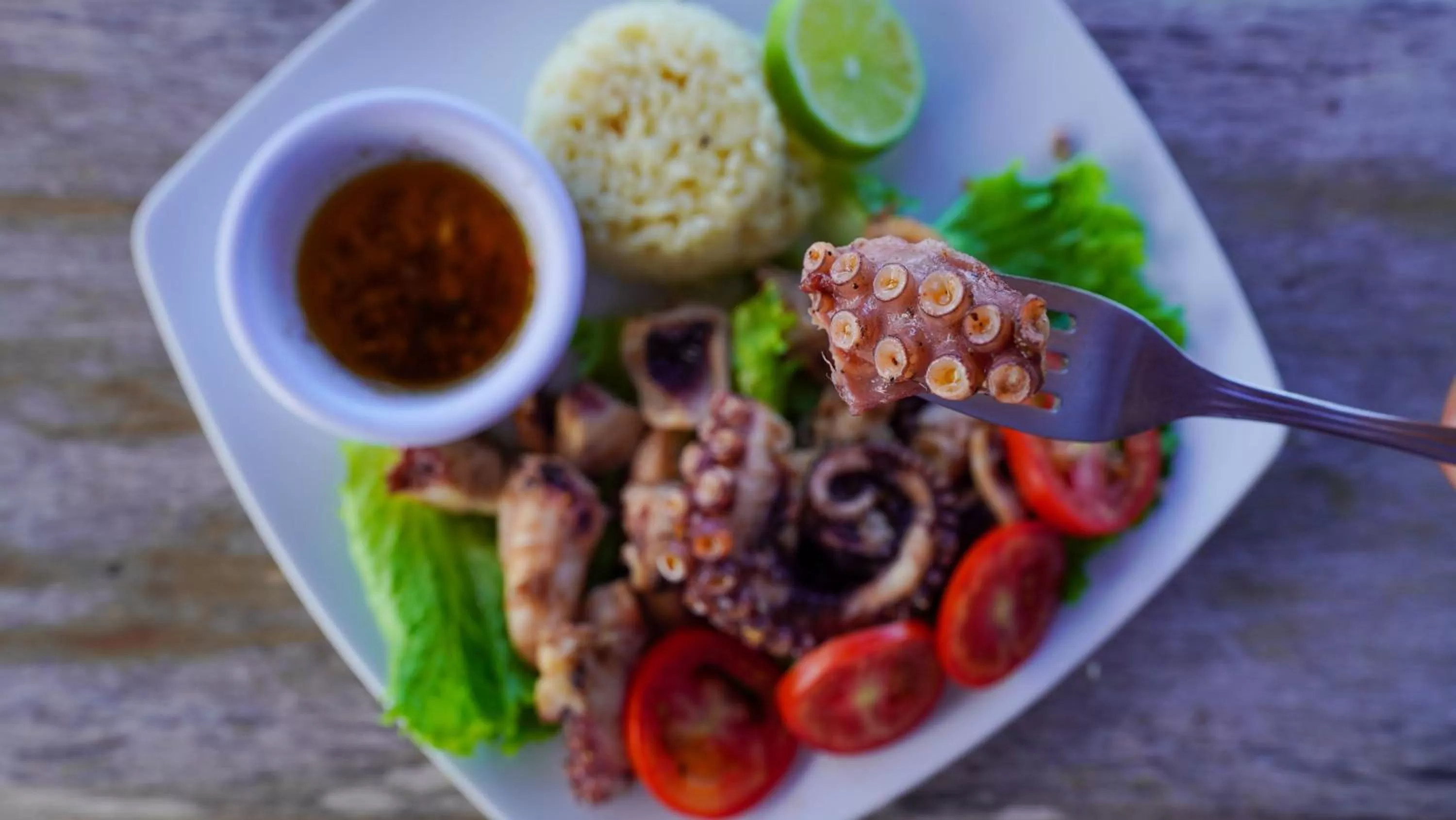 Food and drinks in Hotel Rio Lagartos