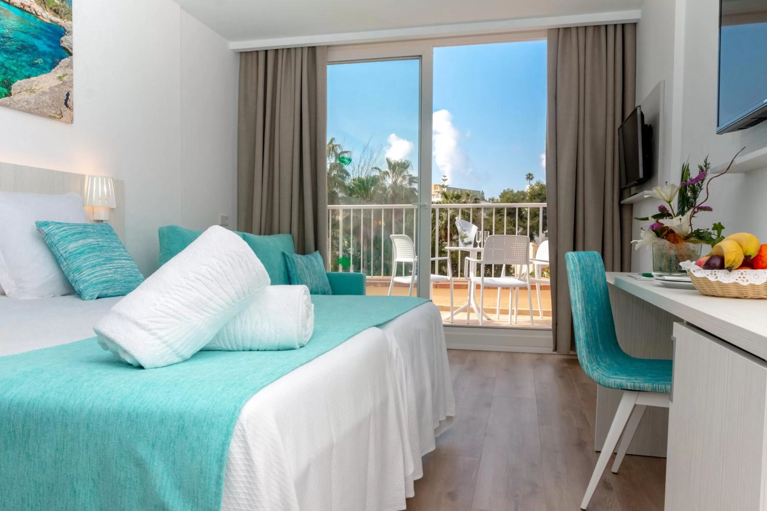 Bed in Valentin Park Club