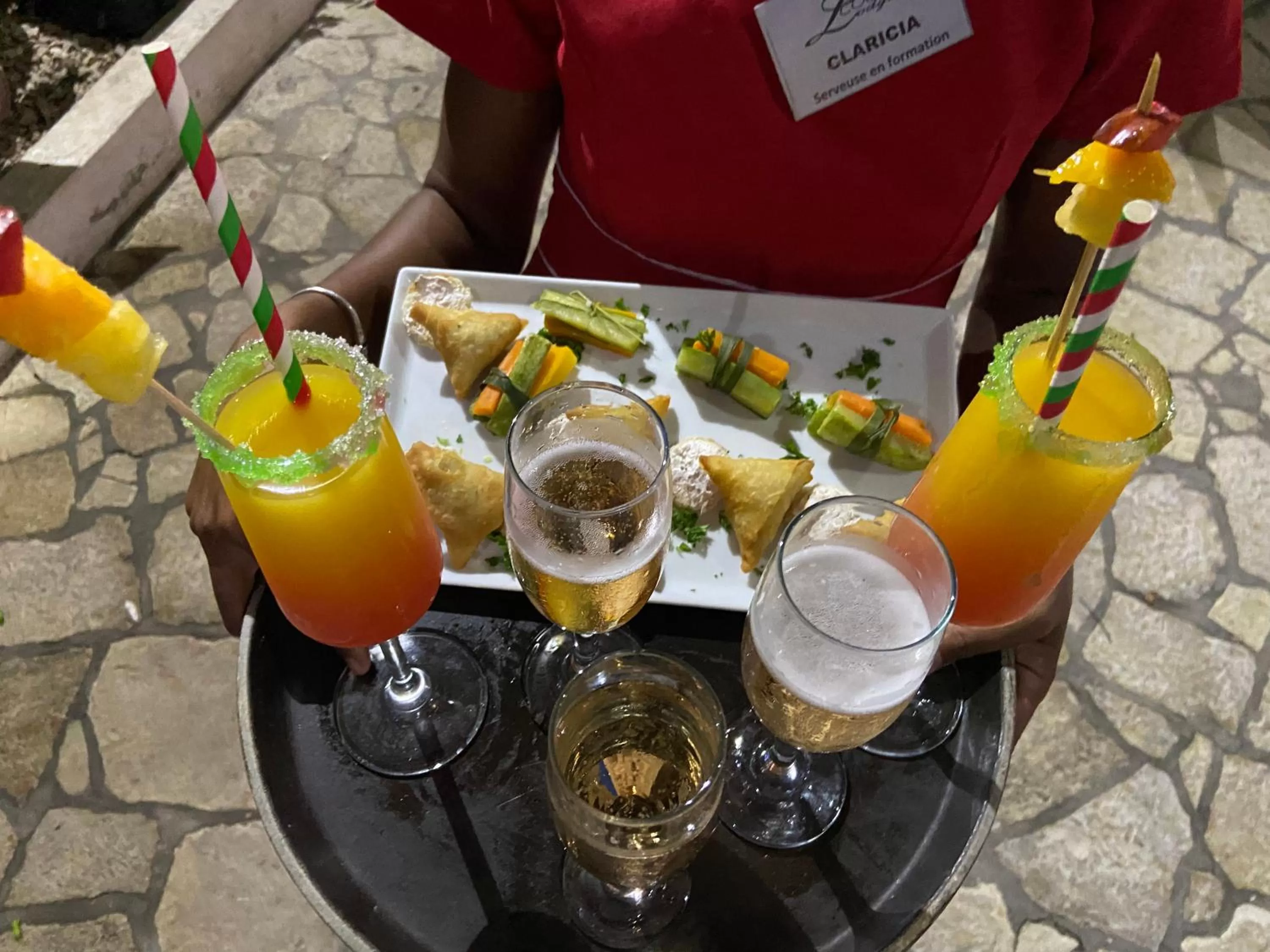 Food and drinks in Hôtel Restaurant Coco Lodge Majunga