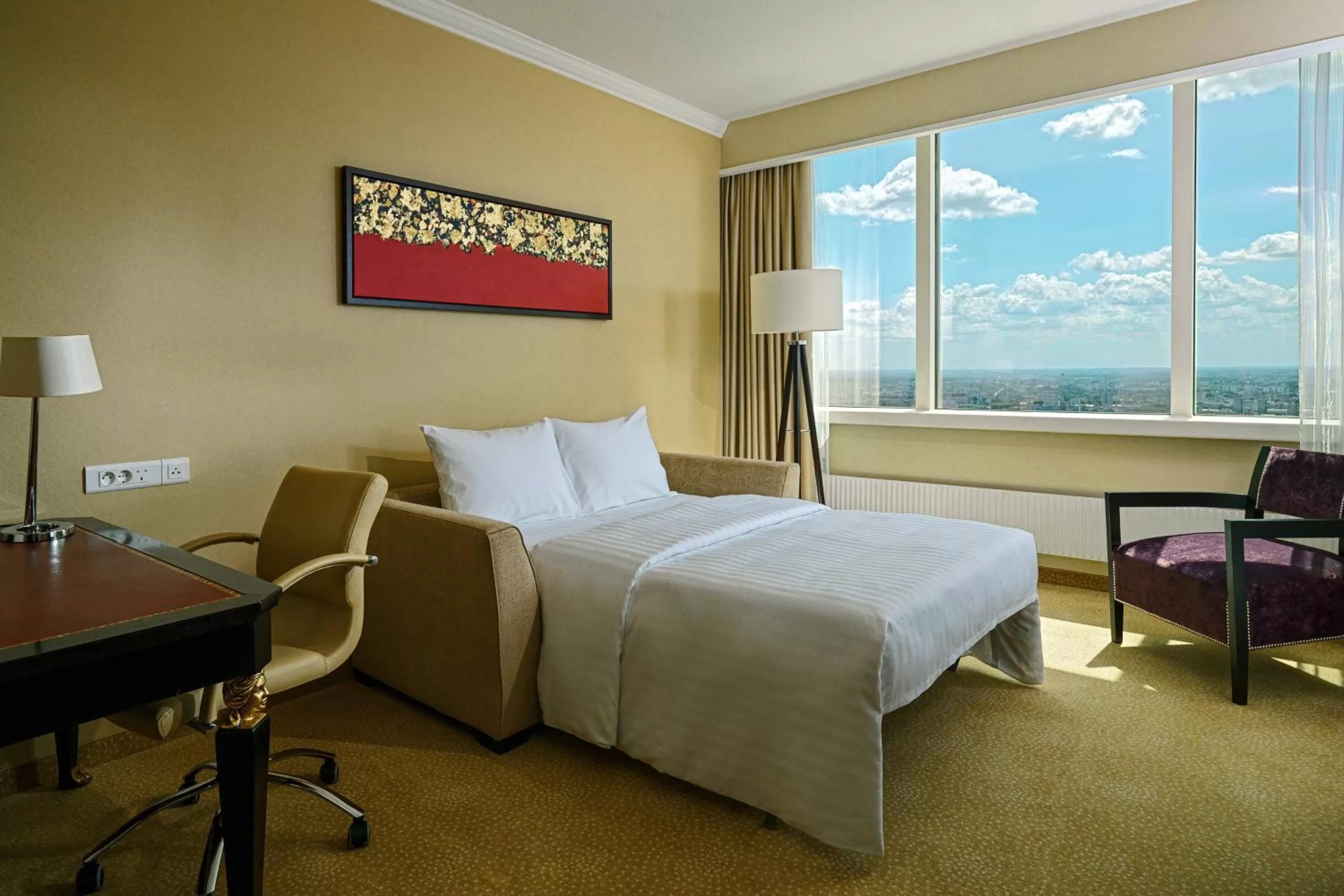 Bedroom, Bed in Warsaw Presidential Hotel