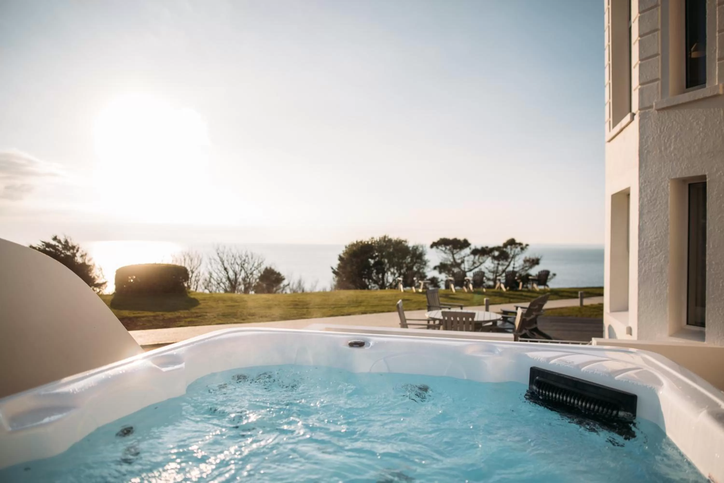 Hot Tub in Polurrian on the Lizard