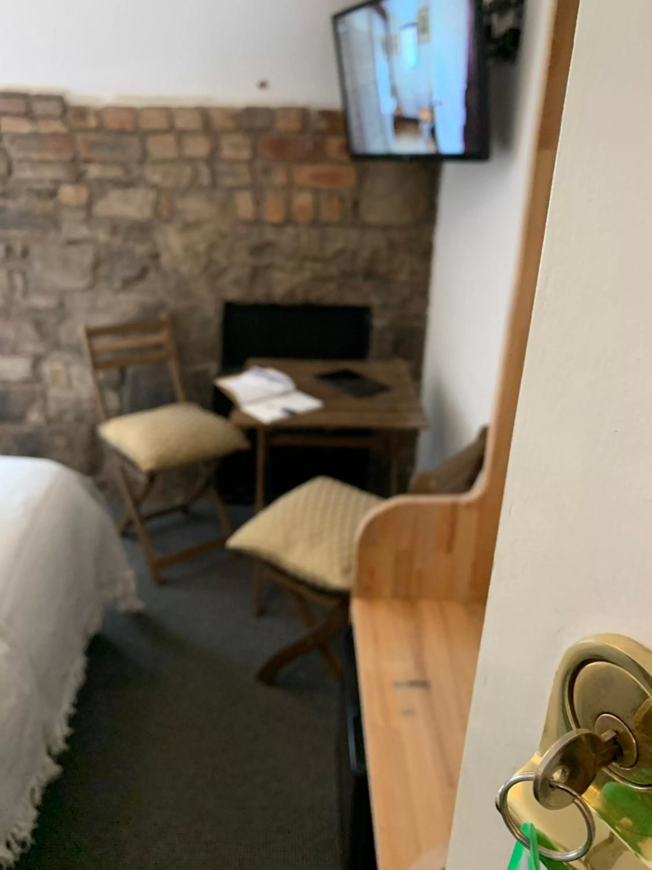 Seating area in Royal Mile Balconies by the Castle