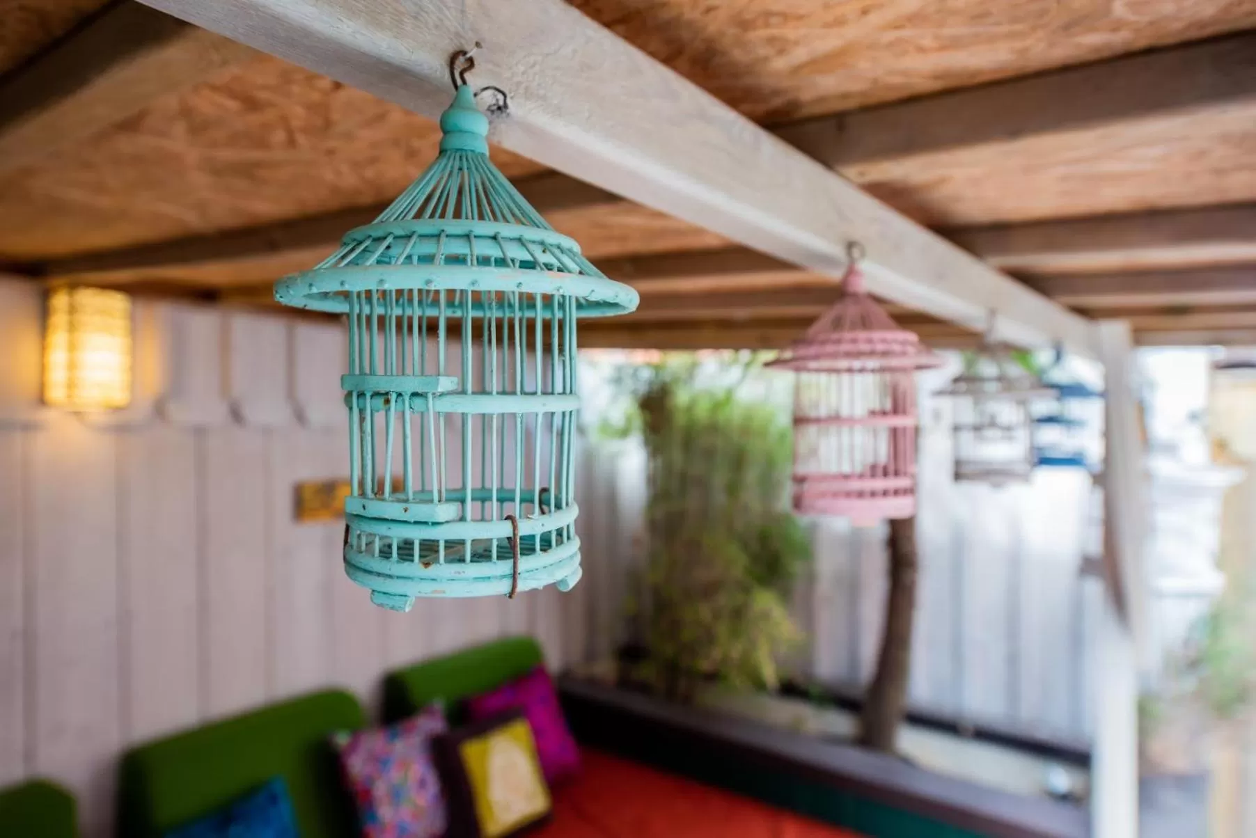 Patio in VILLA ZENITH Hostel - LA MAISON