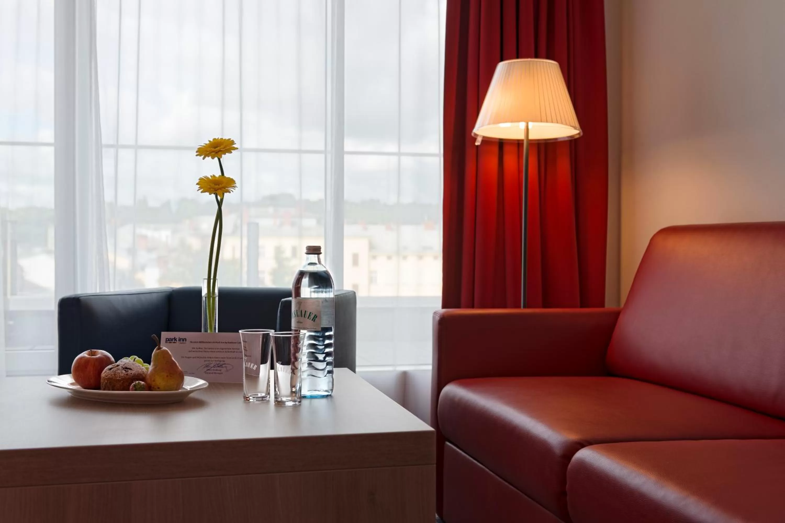 Living room in Park Inn by Radisson Linz