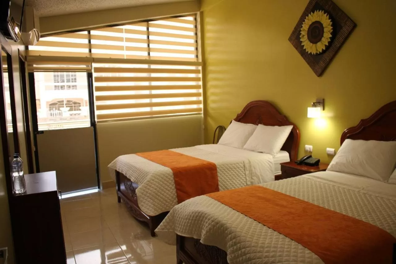 Bed in Hotel Cayapas Esmeraldas