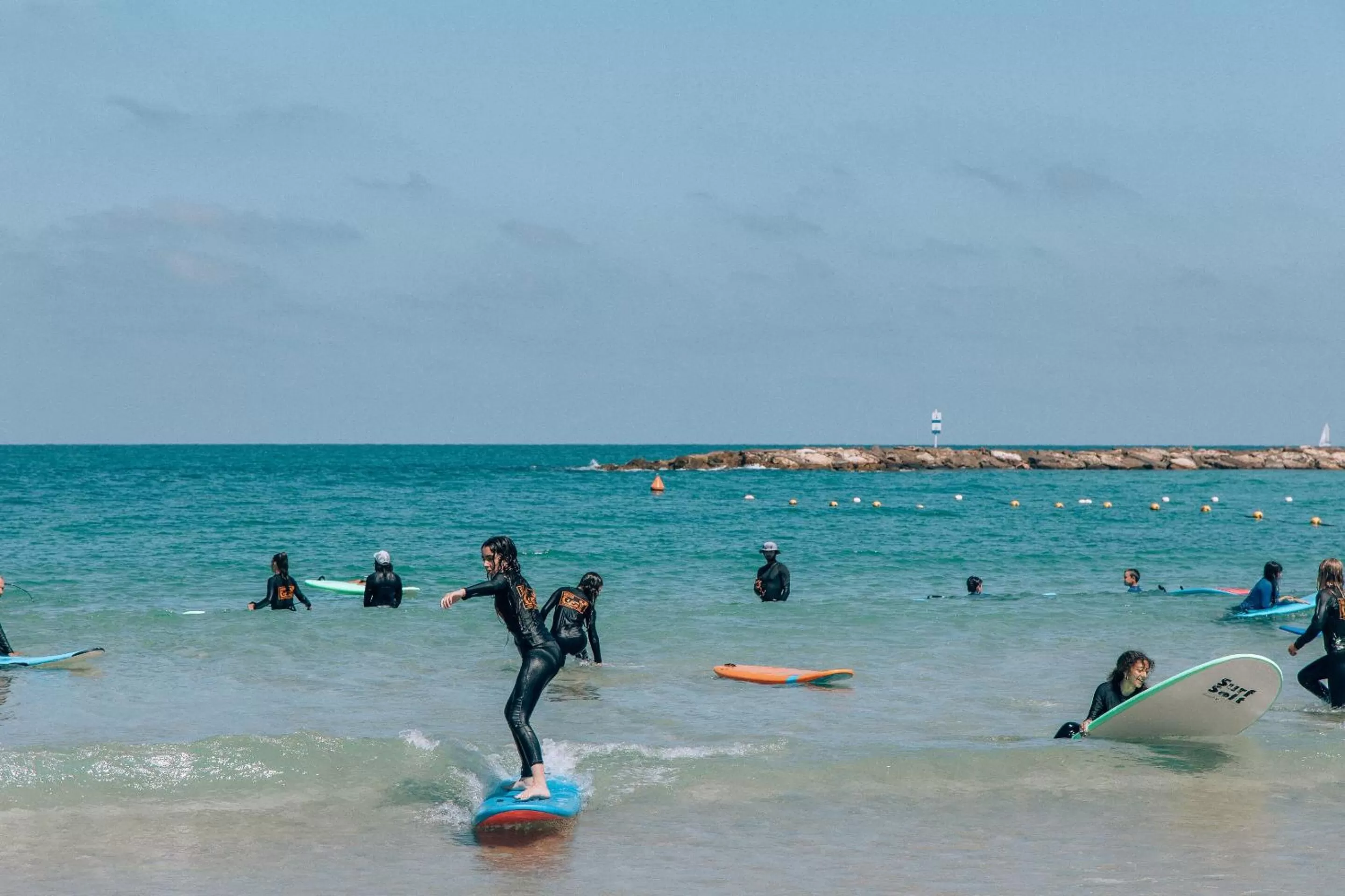 People in Selina Tel Aviv Beach