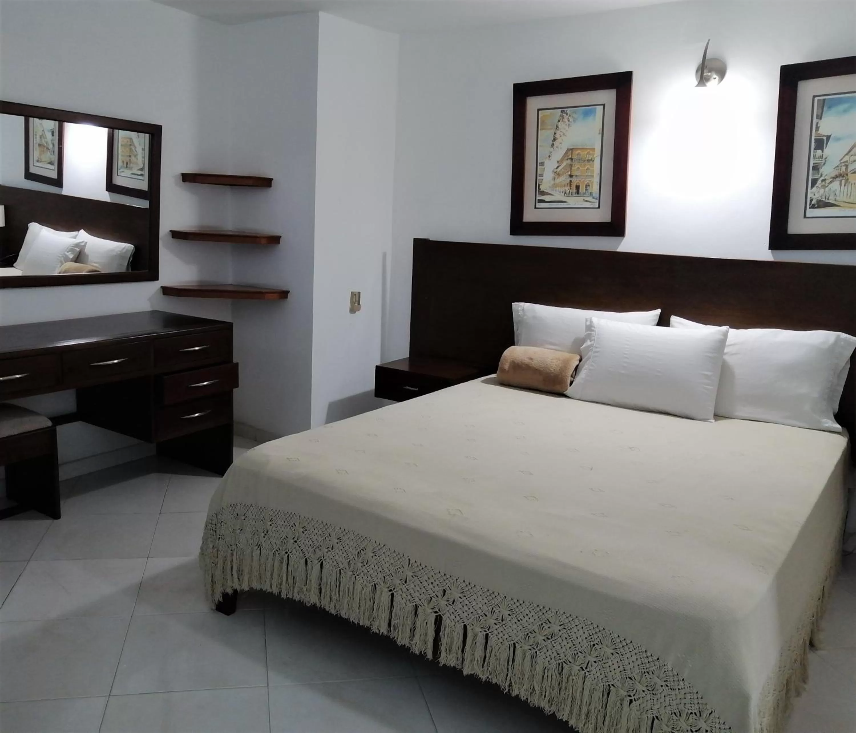 Bed in Hotel Panorama