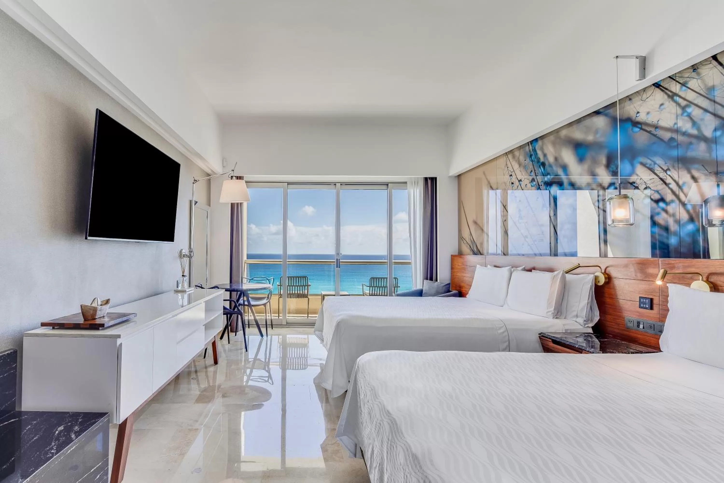Spring, Bed in Live Aqua Cancun - Adults Only - All-Inclusive