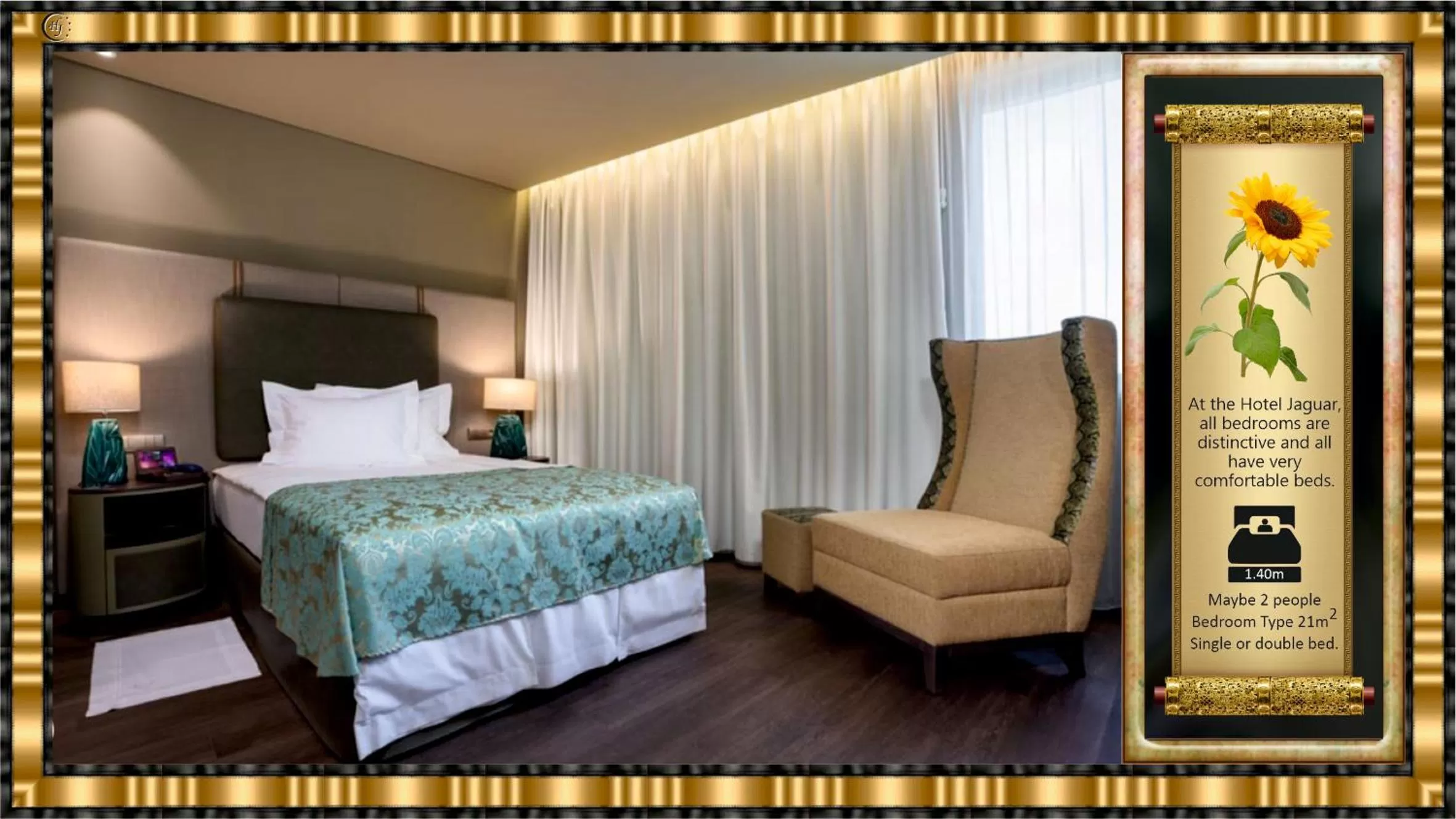 Bed in Hotel Jaguar Oporto - Airport to Hotel and City Center and Vice-Versa is a Free and Continuous Shuttle Service from 7AM to 8PM