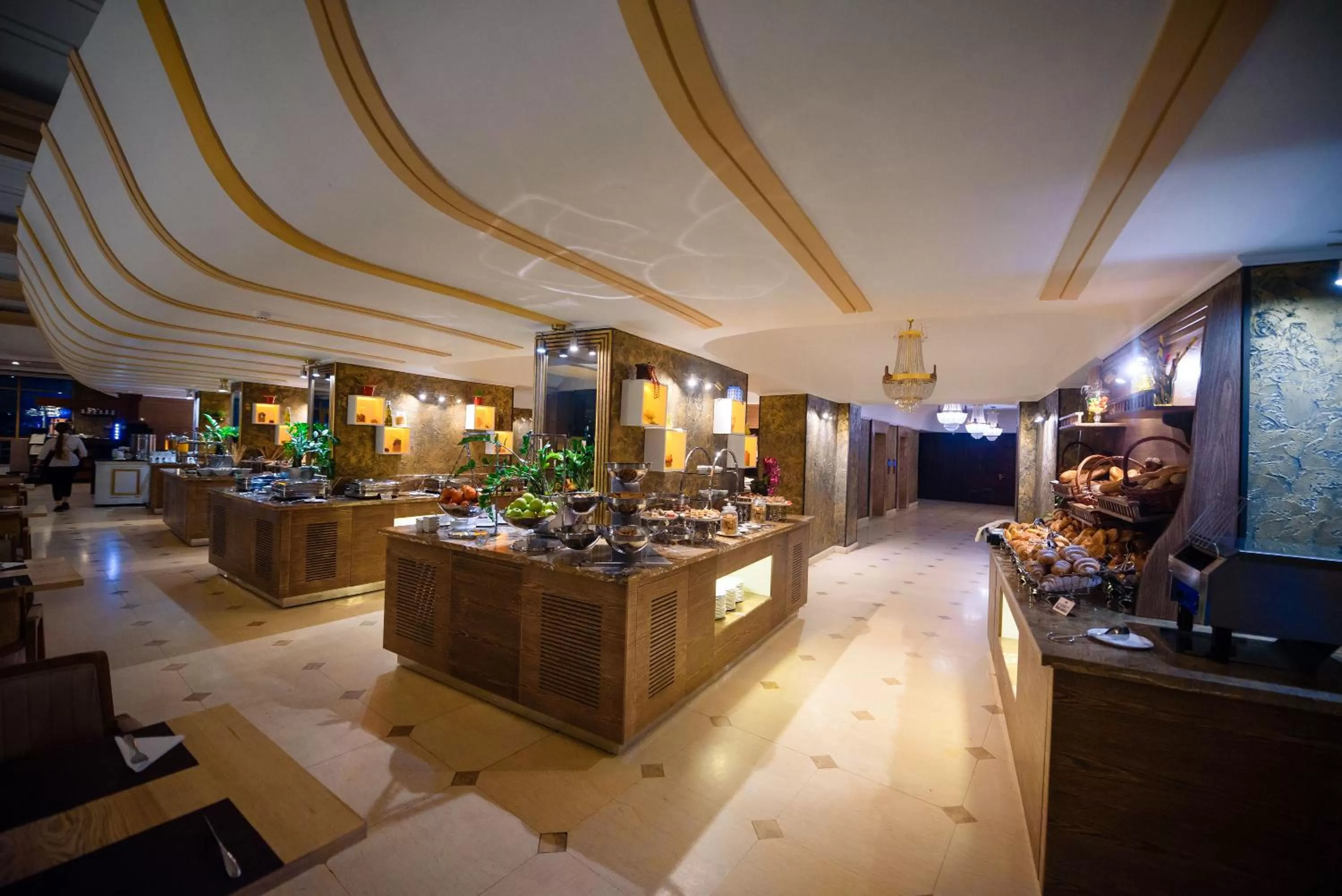 Buffet breakfast in Kazakhstan Express