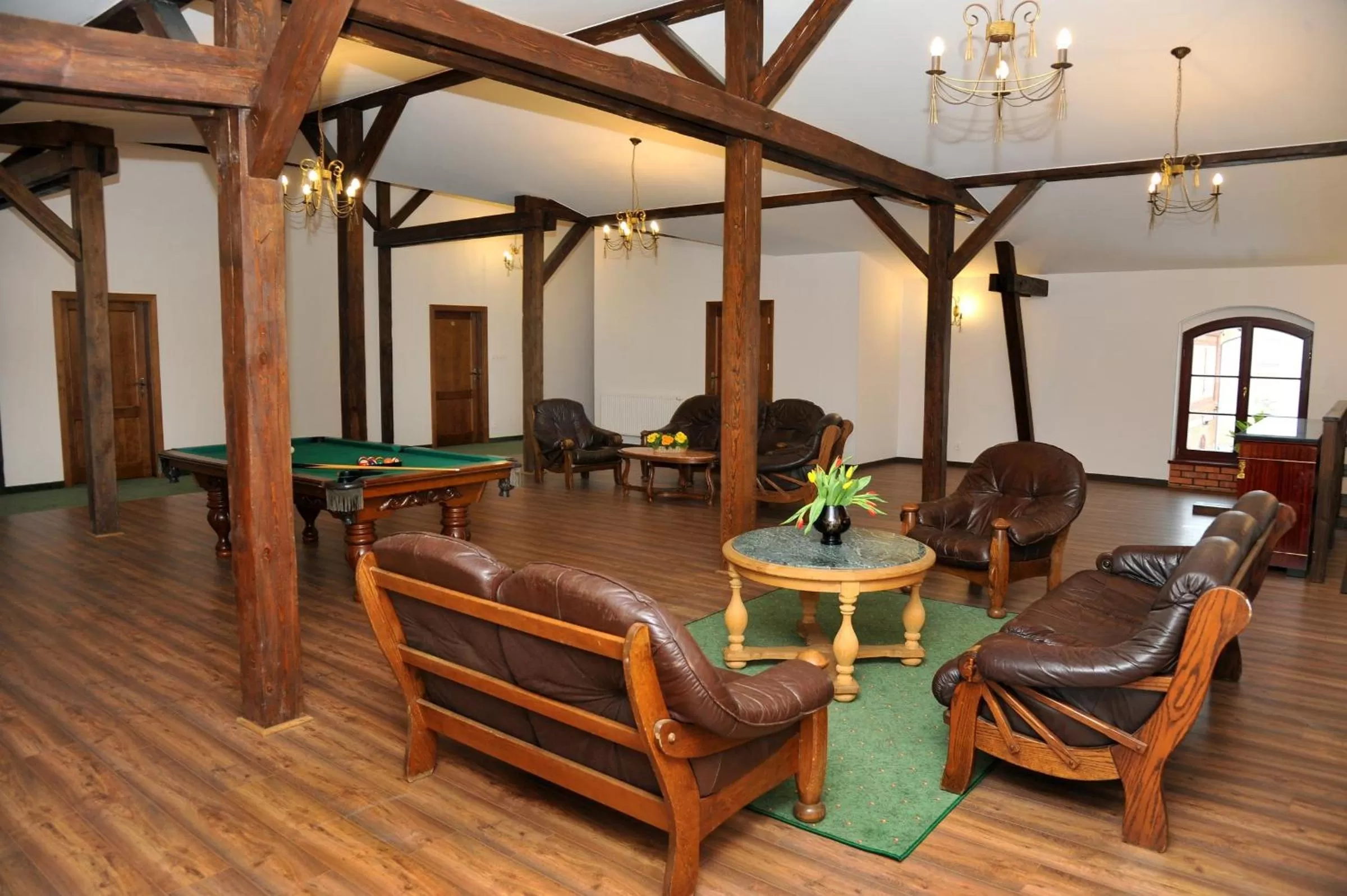 Billiard in Hotel Sandro Silver & Spichlerz Antoniny